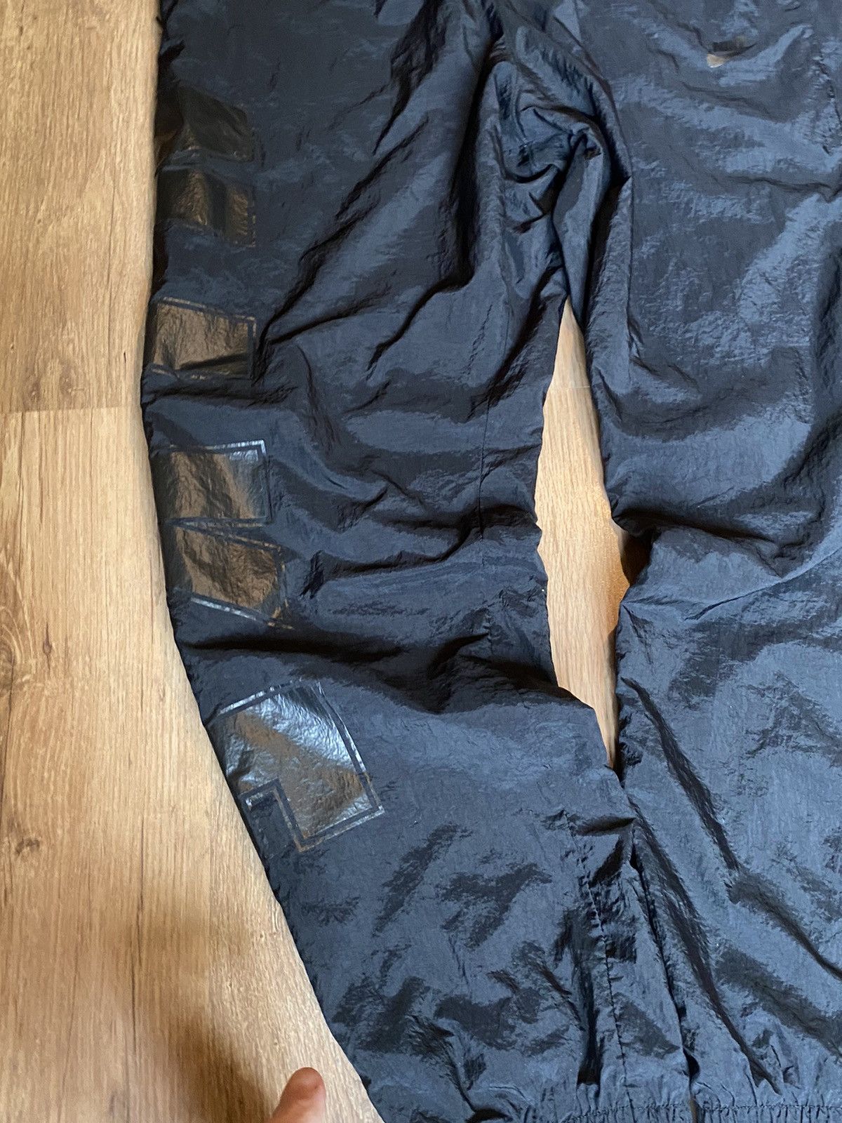 Nike × Vintage Nike Track Pant Nylon Drill Vintage Sportswear Streetwear XL Size US 34 / EU 50 - 7 Thumbnail