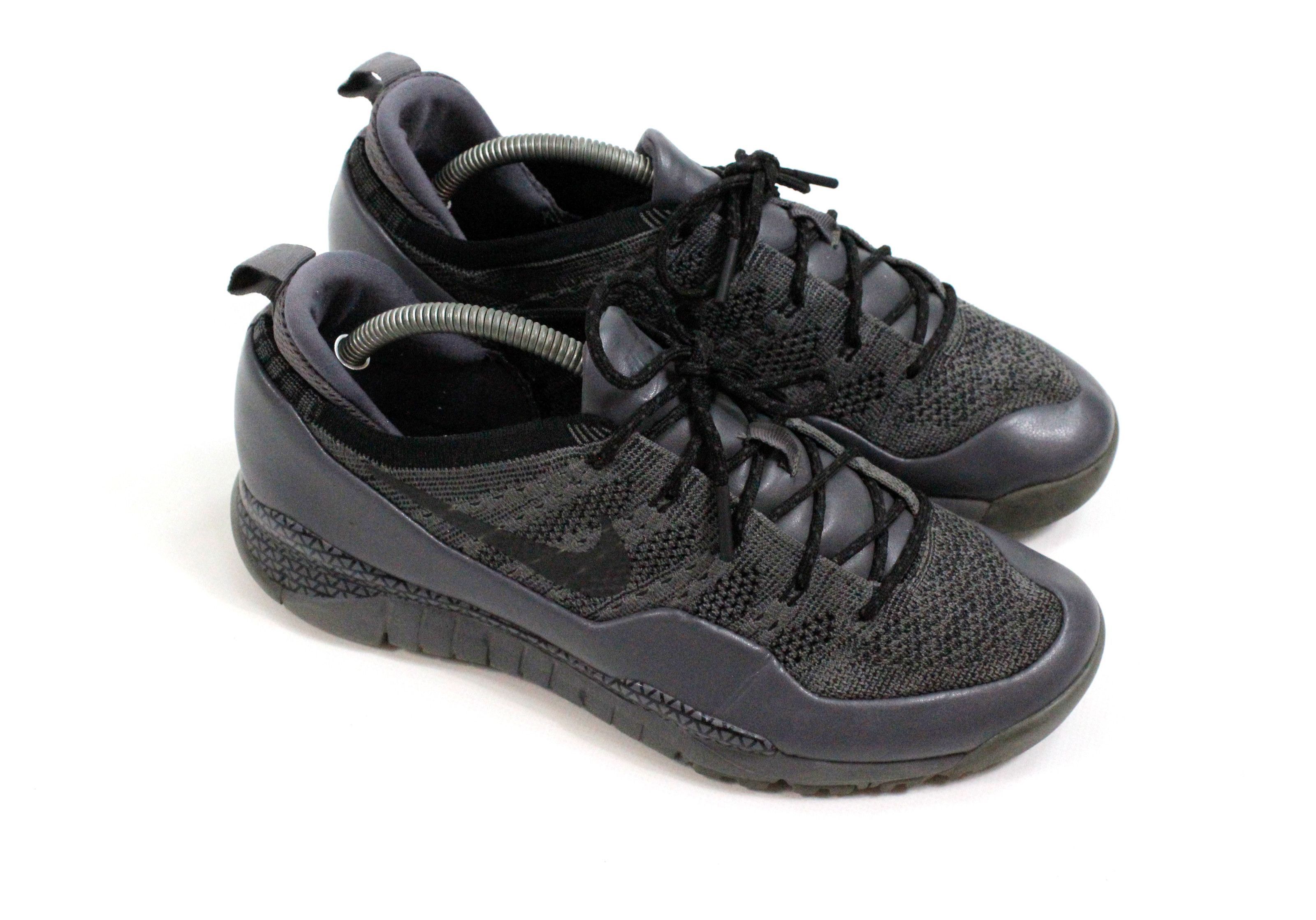 Nike Nike Lupinek Flyknit Dark Gray Low Sneakers Gorpcore Size US 9 / EU 42 - 4 Thumbnail