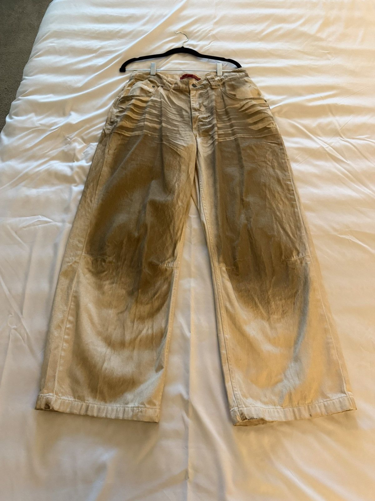 Jaded London Jaded London Sand Oil Wash Colossus Jeans Size US 30 / EU 46 - 1 Thumbnail