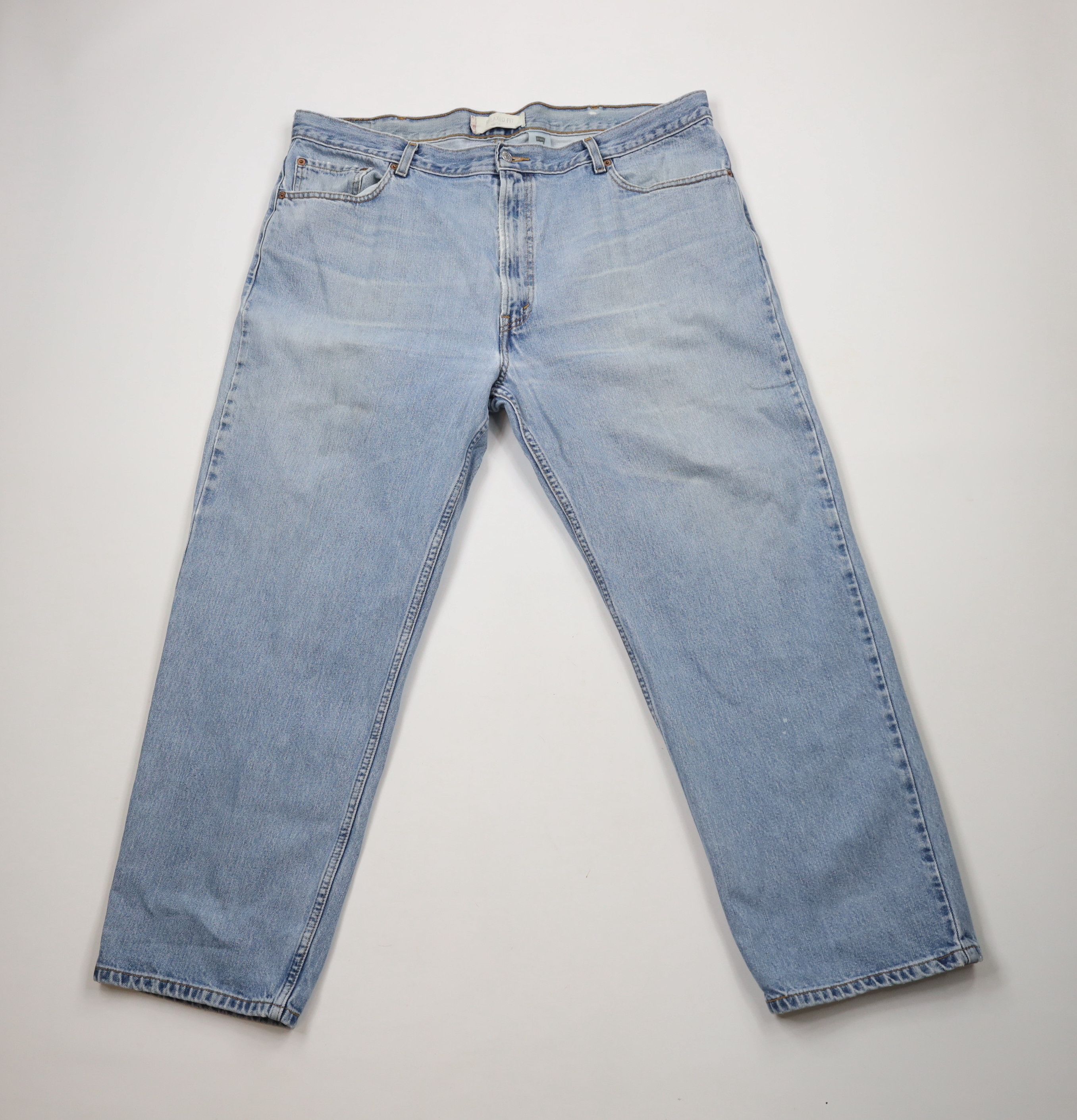 Levi's × Vintage Vintage Y2K Levis 550 Relaxed Fit Tapered Leg Denim Jeans Size US 42 / EU 58 - 1 Thumbnail
