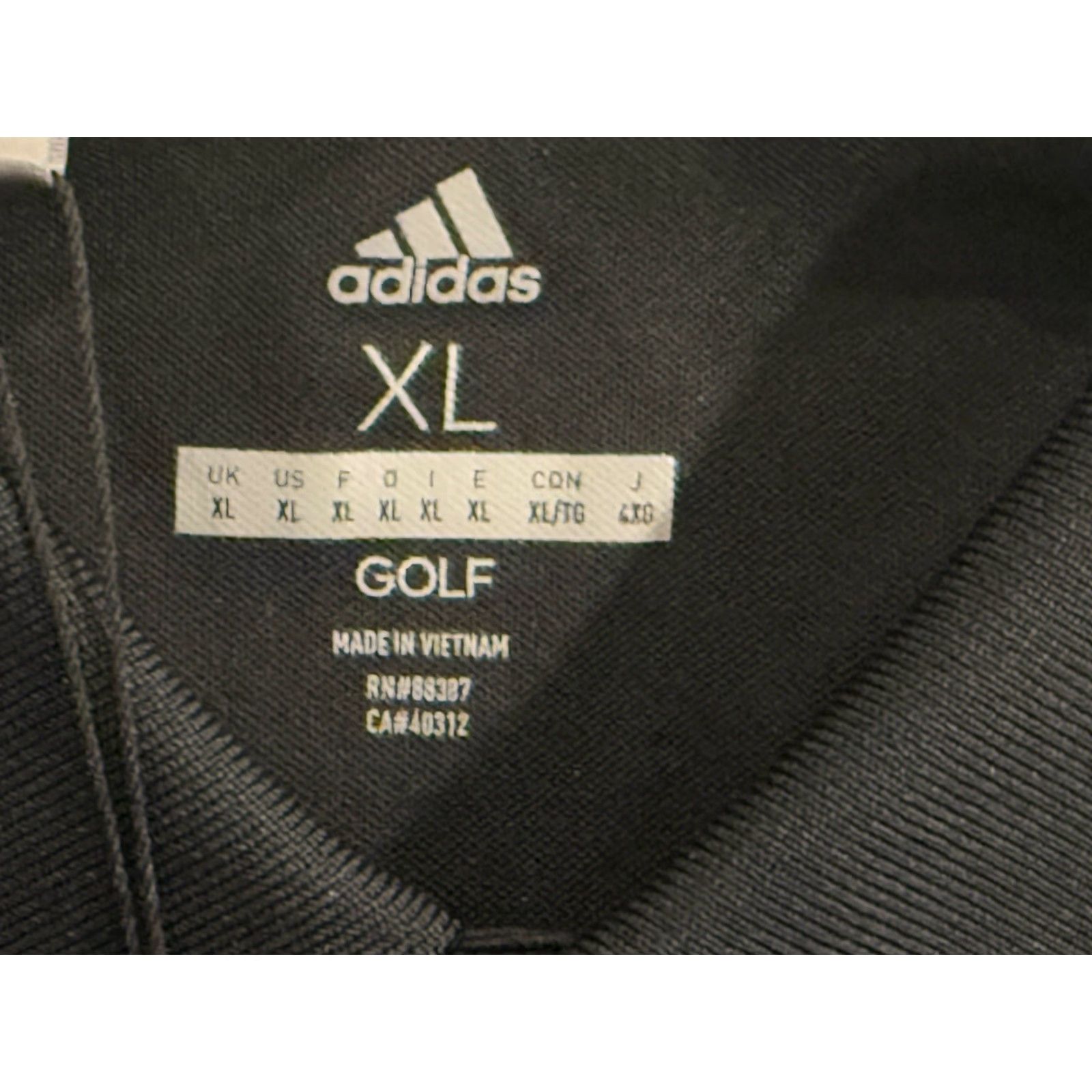 Adidas Adidas Golf Polo Umphrey’s McGee Major Rager XL Black Short Sleeve Relaxed Fit Mens Size US XL / EU 56 / 4 - 5 Thumbnail