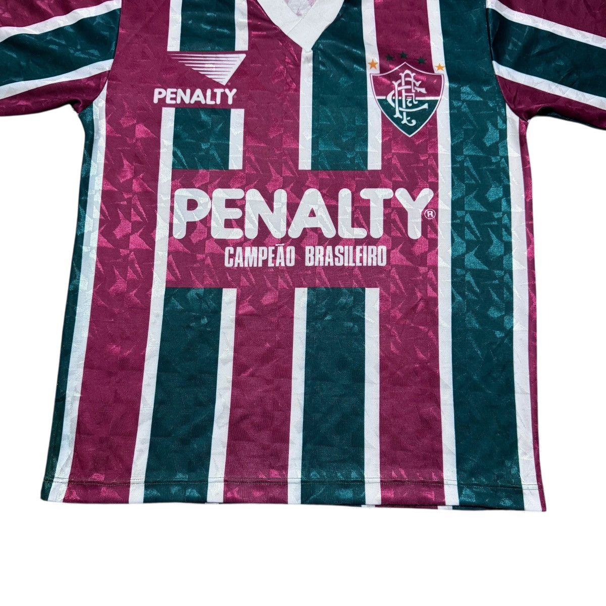 Vintage Vintage 92/93 Fluminense Jersey Home Size US M / EU 48-50 / 2 - 5 Thumbnail