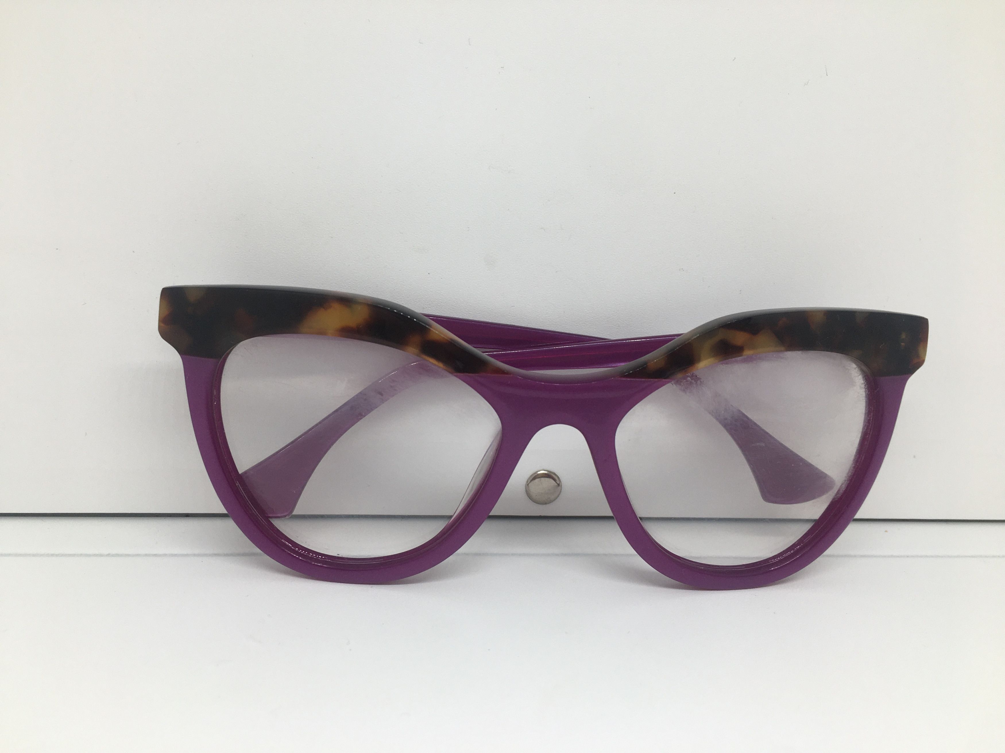 Other Handmade Acetate Eyeglasses Frame Cat Eye Size ONE SIZE - 6 Thumbnail