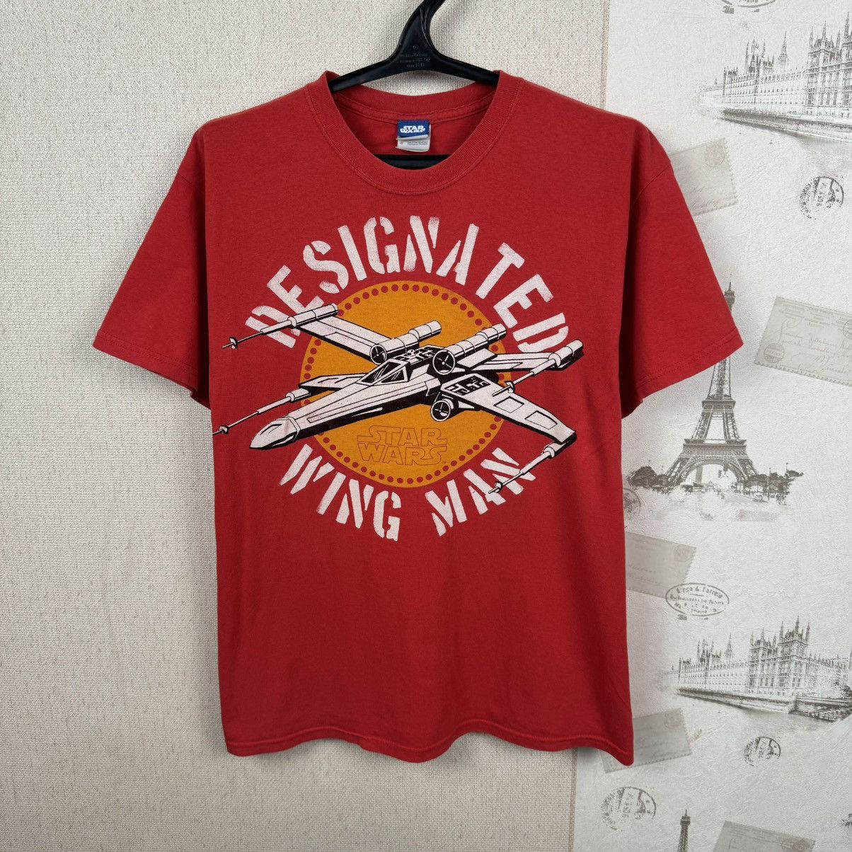 Star Wars Vintage Star Wars T shirt Resignated Wing Man X Wing Red L Size US L / EU 52-54 / 3 - 15 Thumbnail