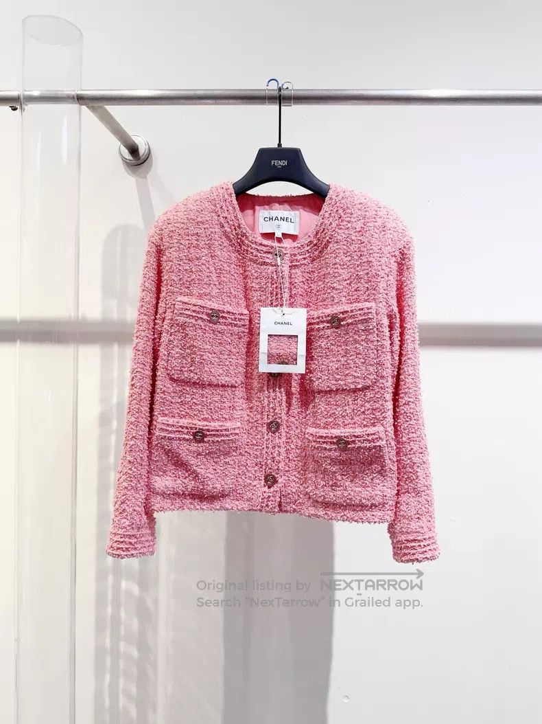 Chanel Chanel 20P four-pocket fine-flash coat Size M / US 6-8 / IT 42-44 - 1 Thumbnail