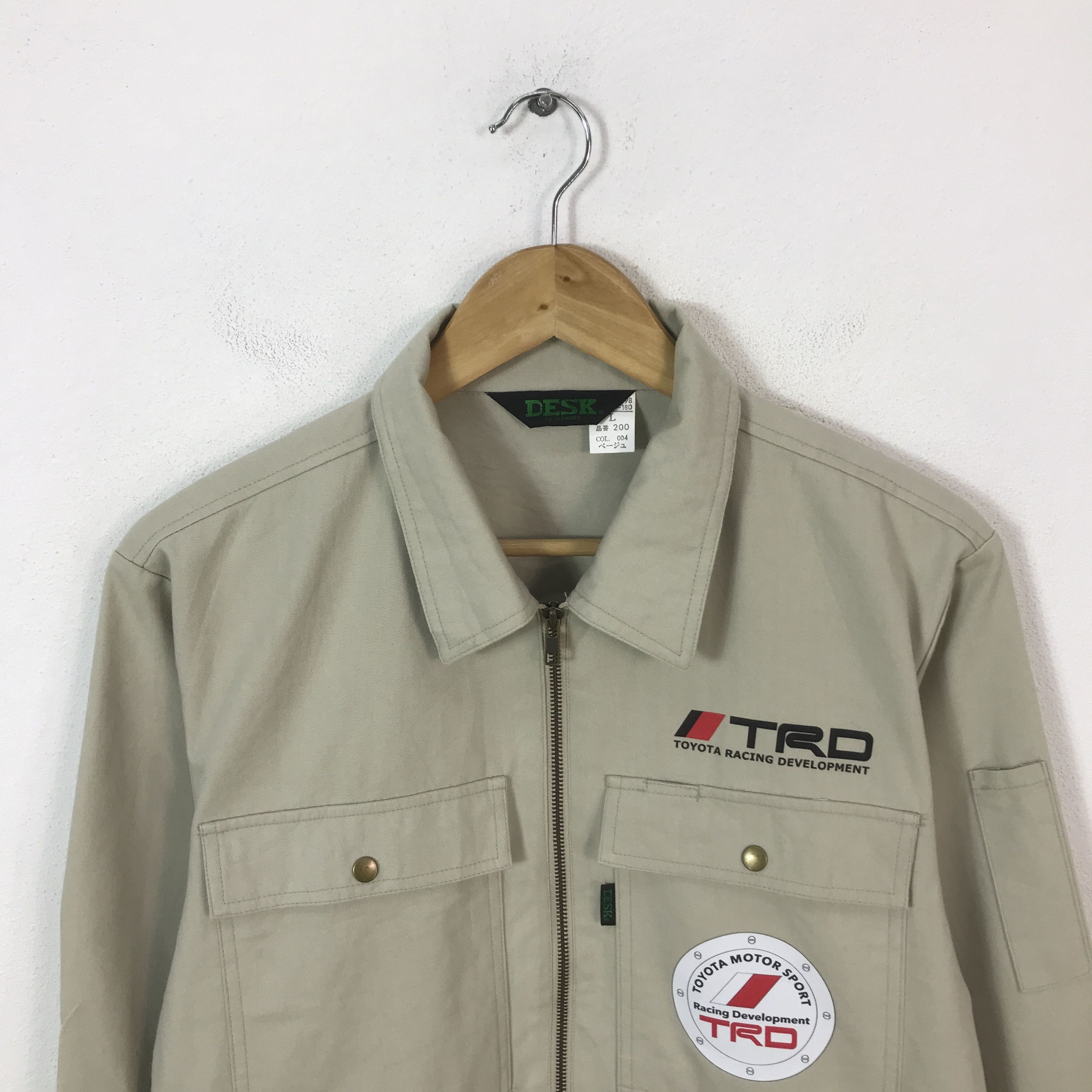 Japanese Brand Toyota TRD Racing Uniform Custom jacket K70B2 Size US L / EU 52-54 / 3 - 3 Thumbnail