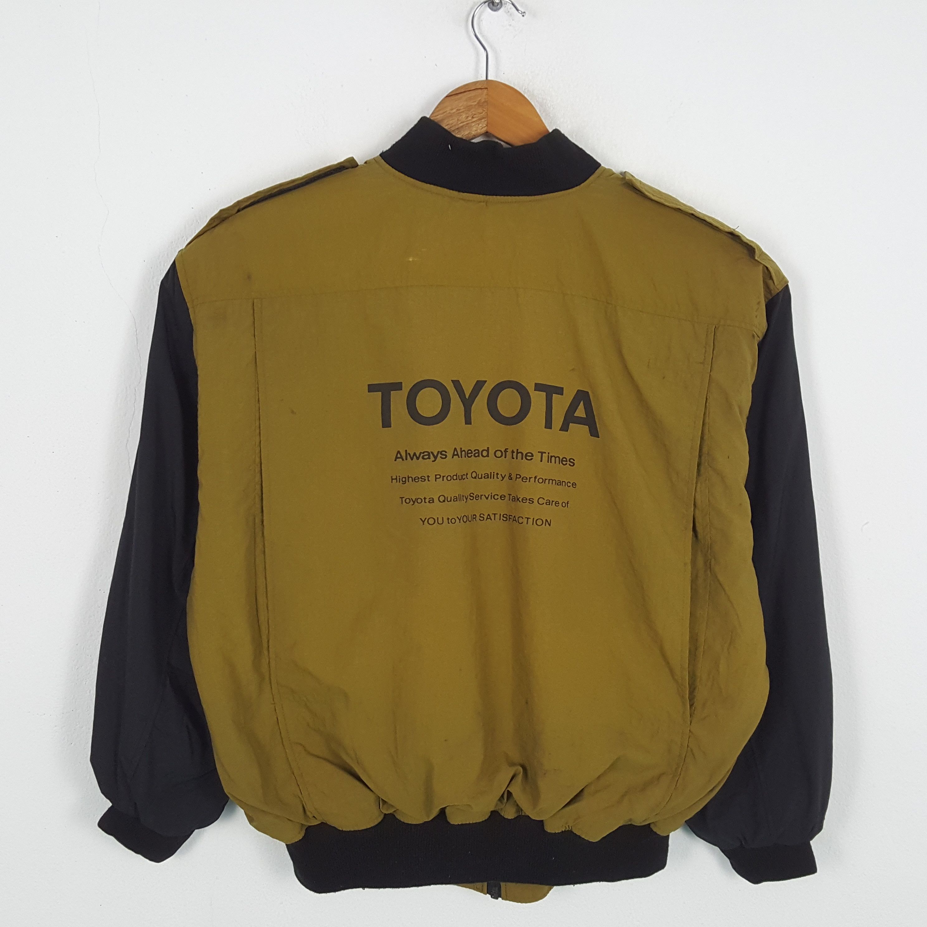 Japanese Brand × Vintage Vintage TOYOTA Japanese Racing Team Bombers Jacket Size US L / EU 52-54 / 3 - 1 Thumbnail
