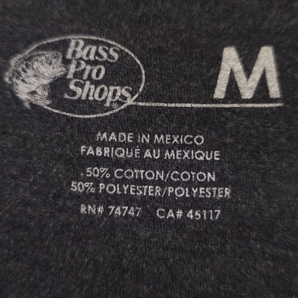 Bass Pro Shops Bass Pro Shops T Shirt Mens Size Medium Gray Las Vegas Bet Your Bass Souvenir Shirt Mens Gray Fishing Hunting 90s? Size US M / EU 48-50 / 2 - 6 Thumbnail