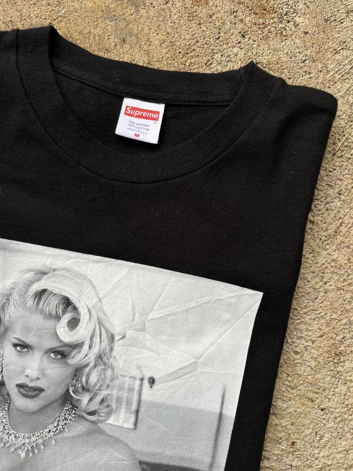 Supreme Supreme Anna Nicole Smith Tee Black like new Size US M / EU 48-50 / 2 - 3 Thumbnail