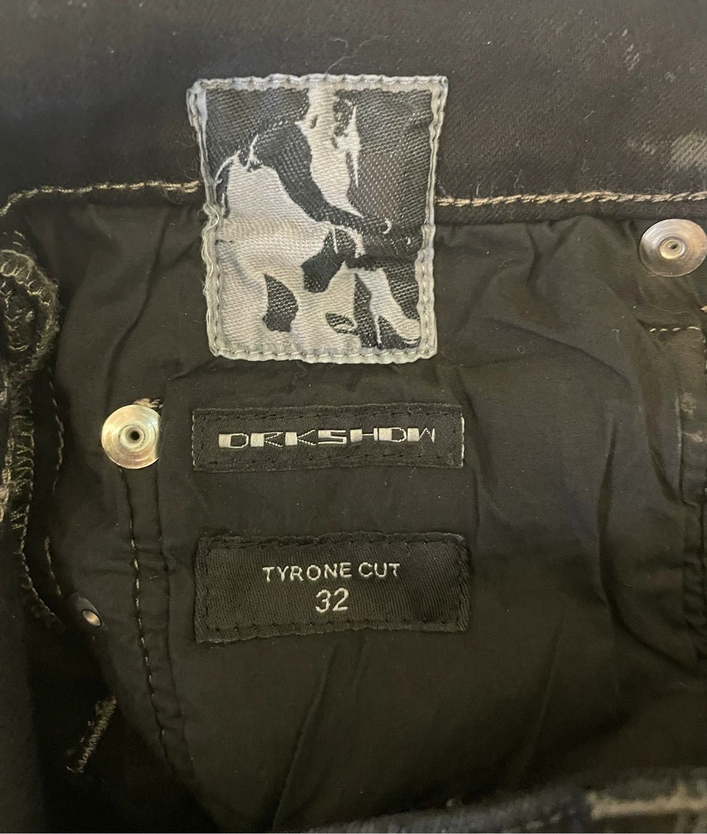 Rick Owens Rick Owens Metal coated waxed jeans-2505 Size US 32 / EU 48 - 3 Thumbnail