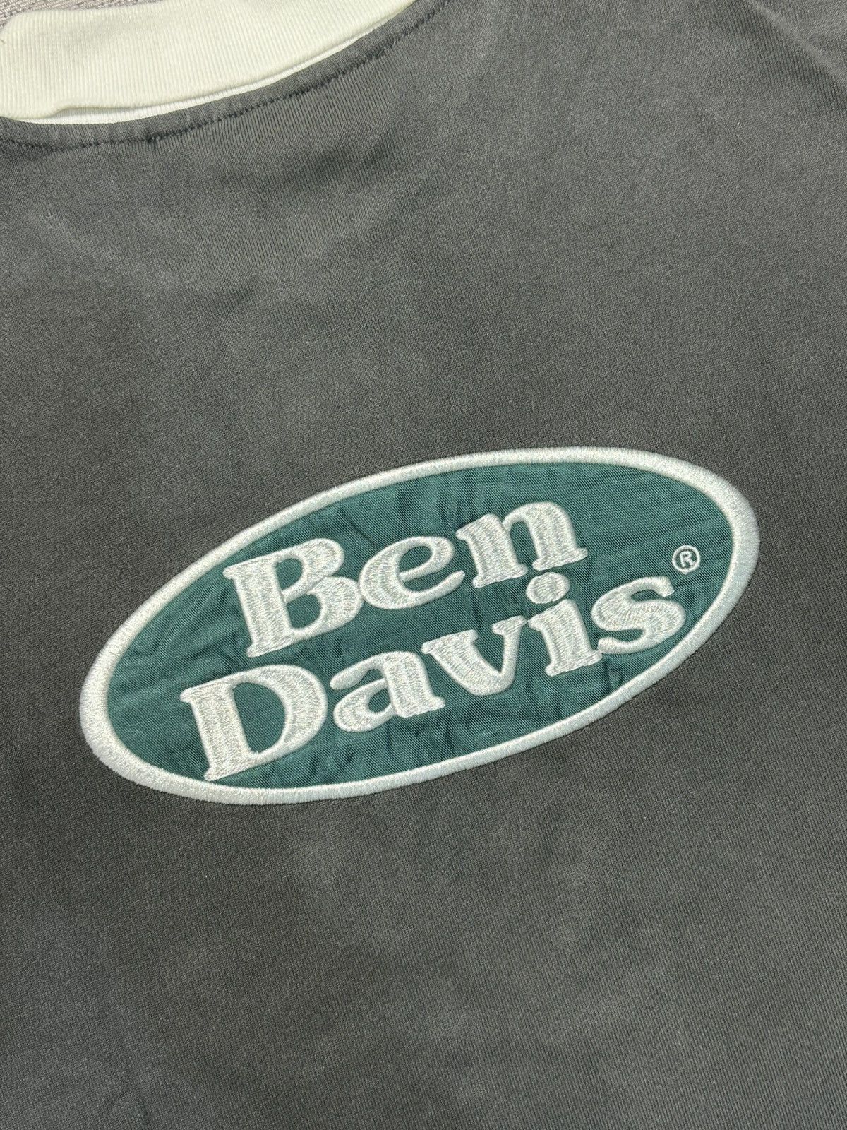 Ben Davis Vintage 90s Polo Ben Davis Shirts Grey Size US M / EU 48-50 / 2 - 13 Thumbnail