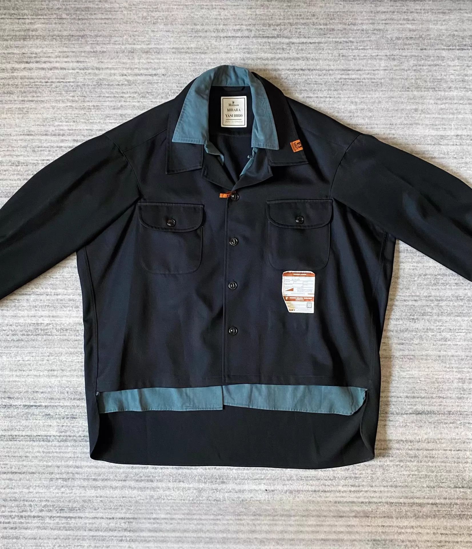 Maison MIHARA YASUHIRO Mihara Yasuhiro IT Two-Tone Deconstructed Blazer 46 Size US S / EU 44-46 / 1 - 2 Thumbnail