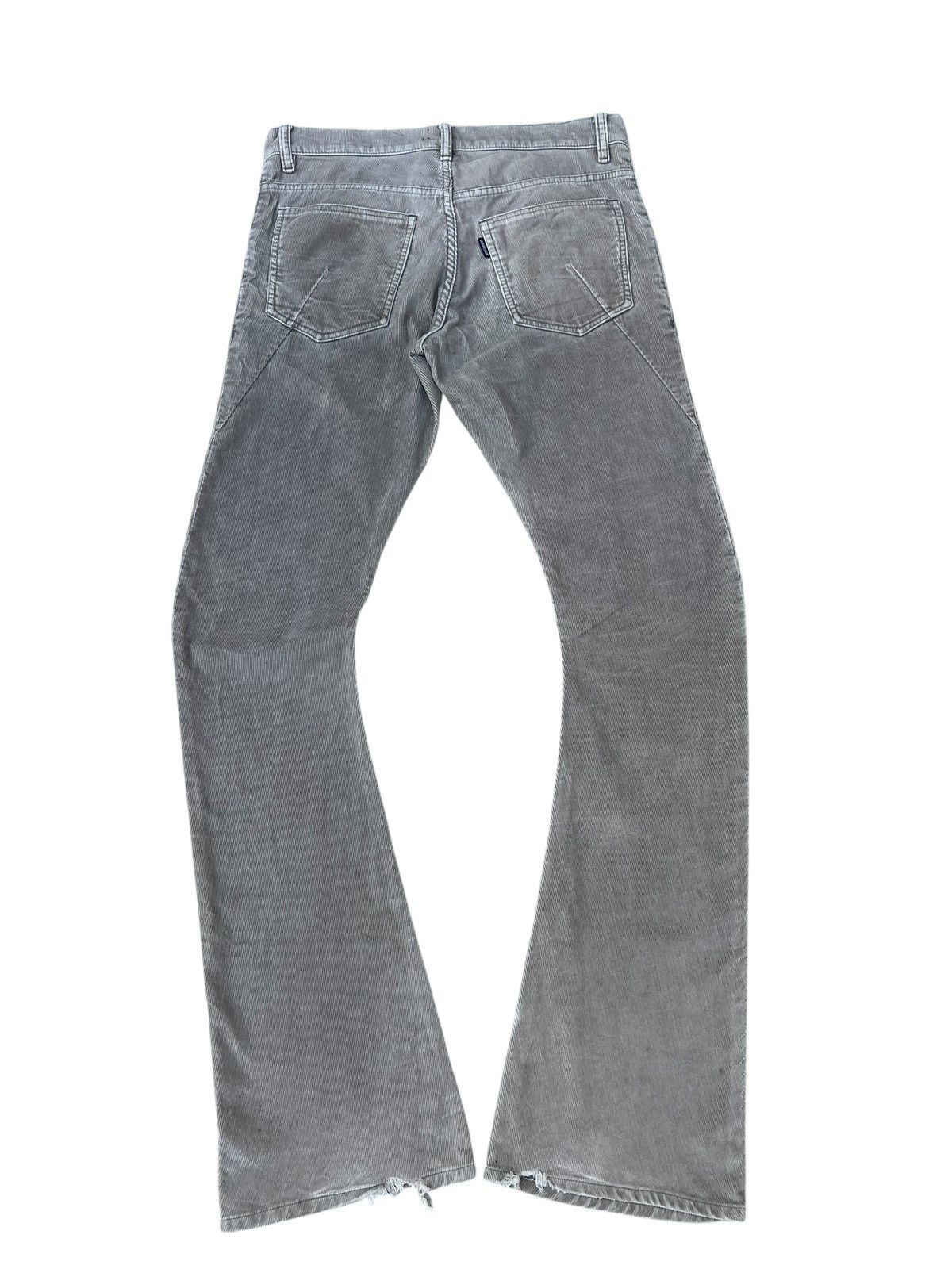 Kazuyuki Kumagai Attachment Attachment Japan Faded Stains Corduroy Bootcut Jeans Size US 30 / EU 46 - 14 Thumbnail