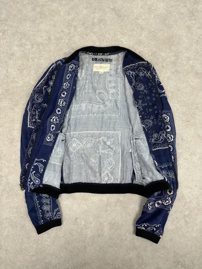 Polo Ralph Lauren 2010s Ralph Lauren Denim & Supply Bandana Patchwork Light Jacket Size S / US 4 / IT 40 - 7 Thumbnail