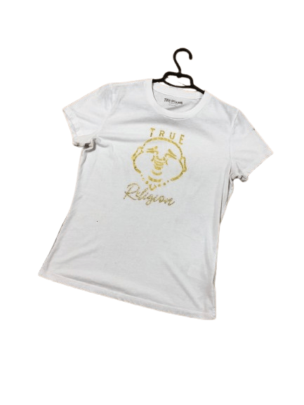 True Religion Vintage True Religion Big Logo Short Sleeve T-Shirt Size L Size L / US 10 / IT 46 - 1 Thumbnail