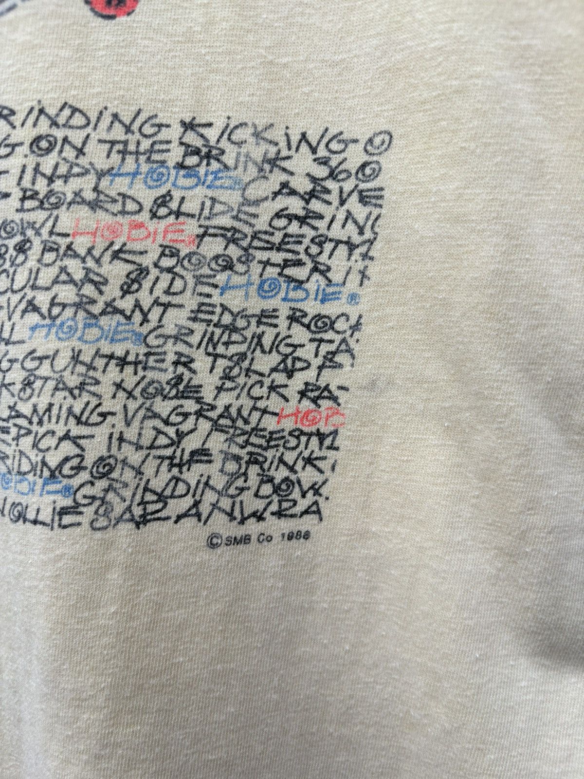 Vintage Rare Vintage 80s Hobie Surf Skates Tee Size US S / EU 44-46 / 1 - 15 Thumbnail