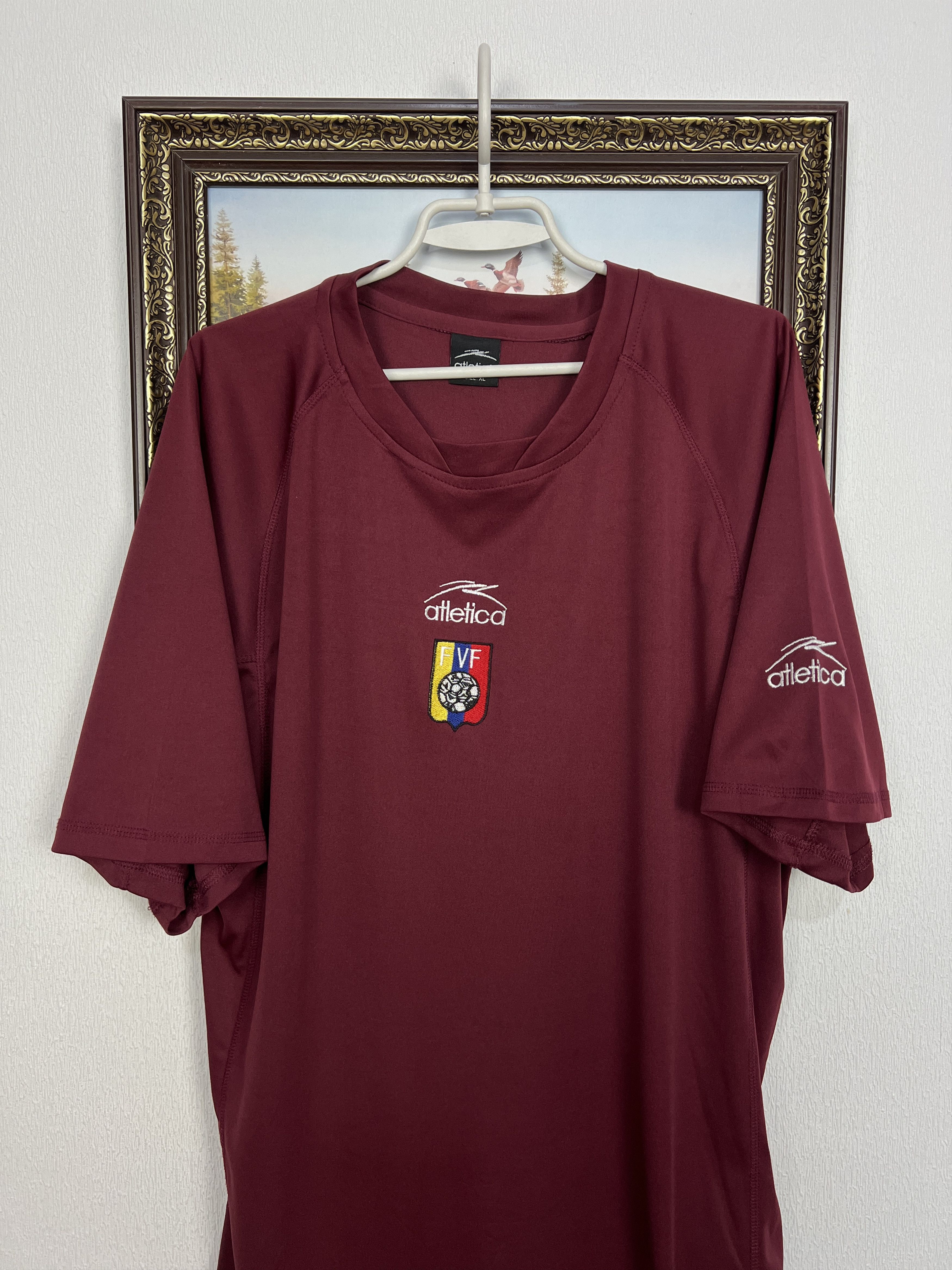 Atletica Venezuela Home football shirt Soccer National Jersey Trikot Size US XL / EU 56 / 4 - 2 Thumbnail