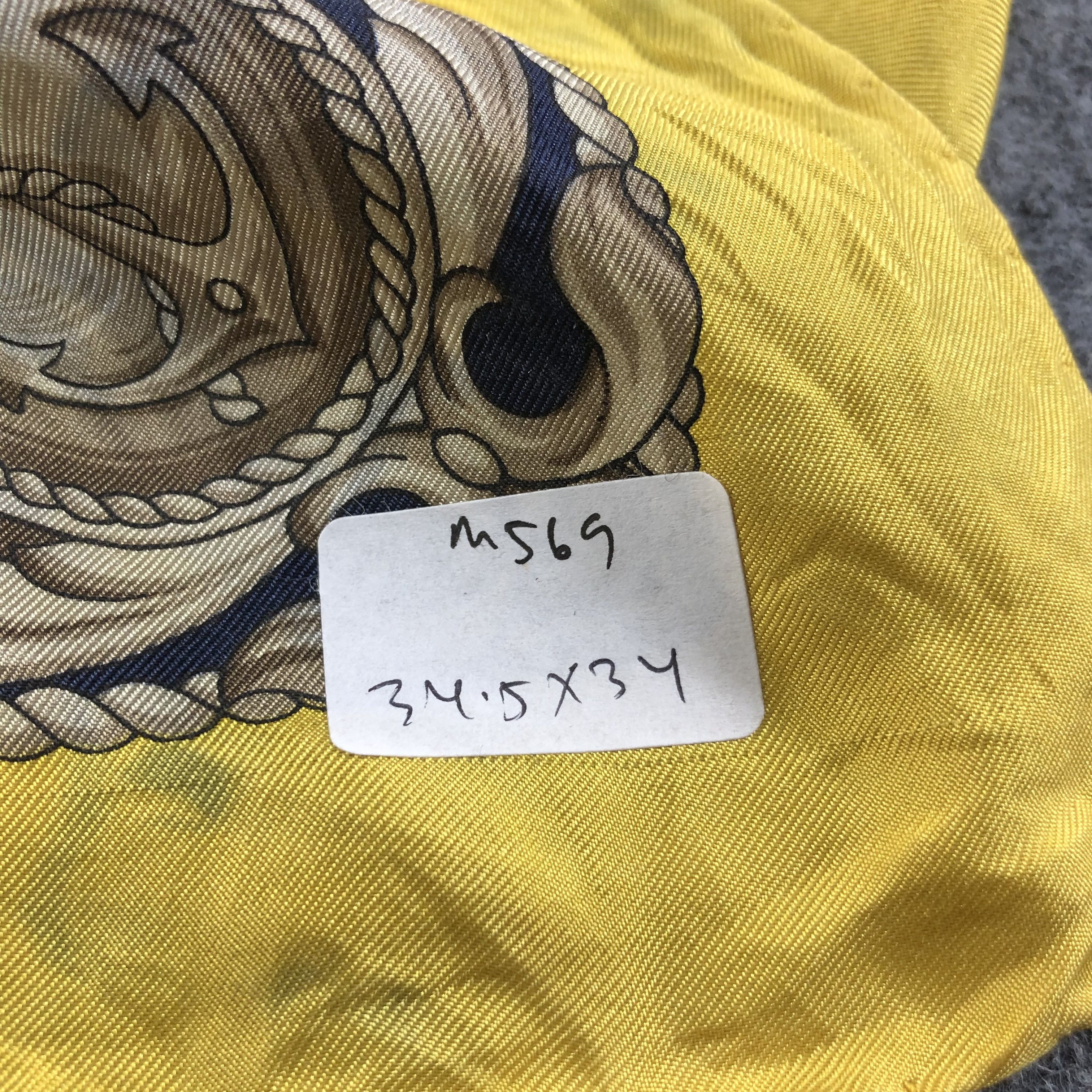 Japanese Brand Vintage Art of Silk Luxury Silk Scarf M569 Size ONE SIZE - 20 Thumbnail