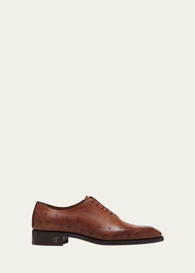 Christian Louboutin o1bcso1str1024 Corteobello Flat in Brown Size US 8 / EU 41 - 2 Thumbnail
