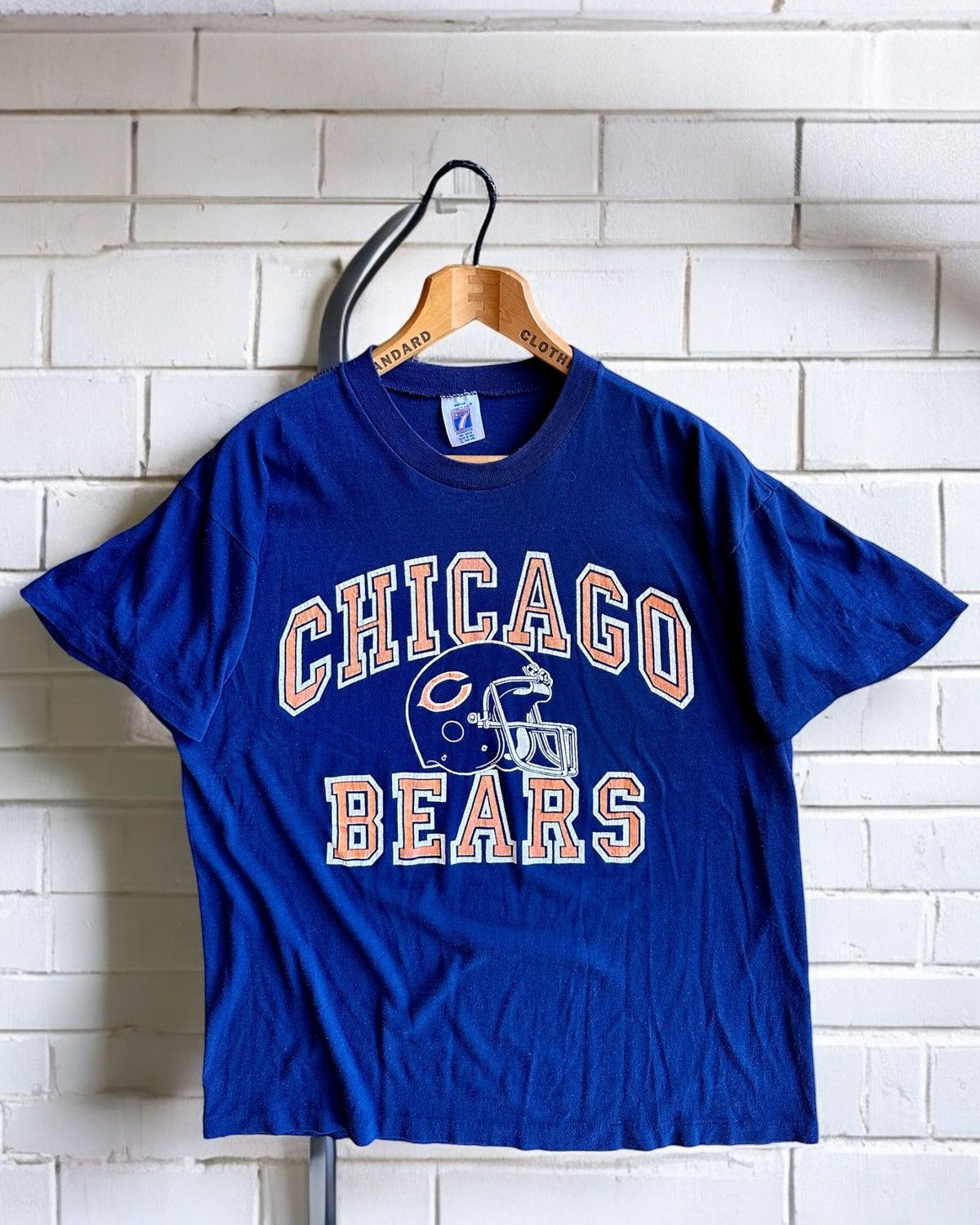Logo 7 × Vintage 1980s Chicago Bears Logo 7 Tee Size US XL / EU 56 / 4 - 1 Thumbnail