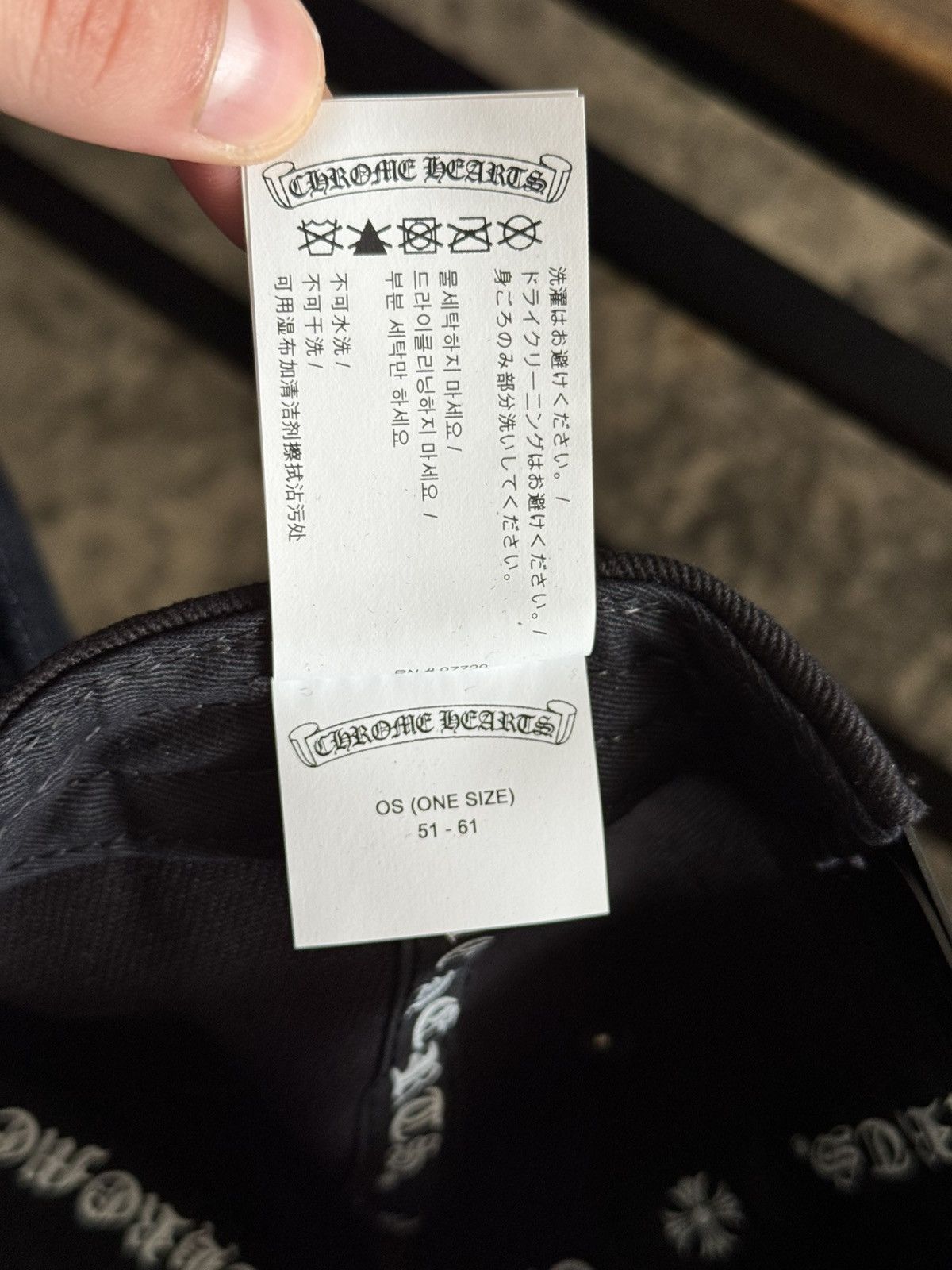 Chrome Hearts Chrome Hearts Rs3 Denim Cap Size ONE SIZE - 4 Thumbnail