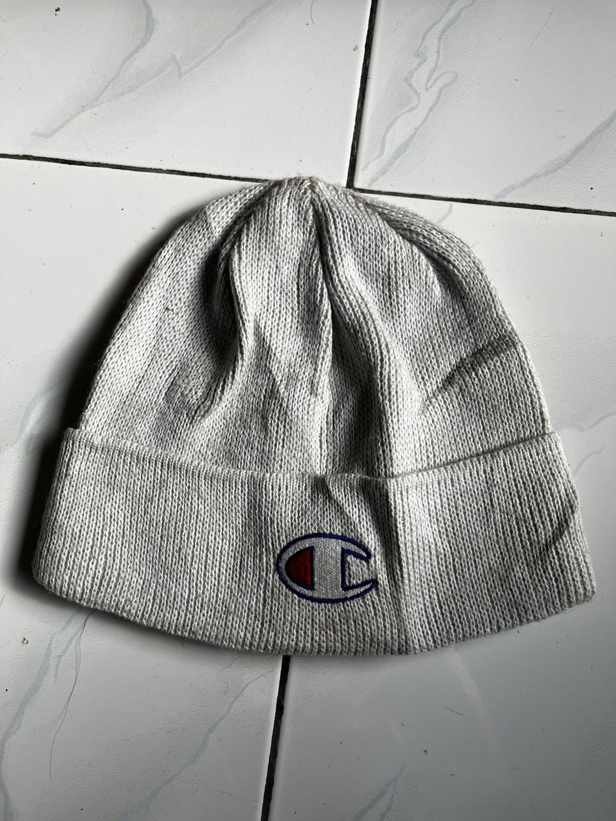 Champion × Japanese Brand Vintage Champion Knitted Beanie Hats Size ONE SIZE - 5 Thumbnail