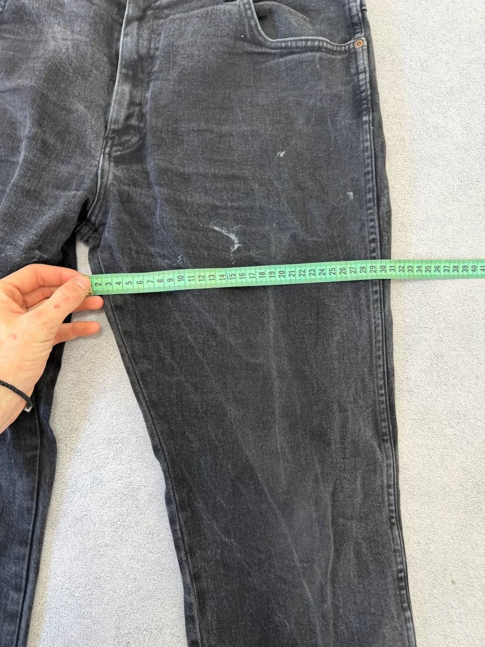 Hedi Slimane 00s Diesel Hedi Slimane Dior Style Washed Denim Jeans Size US 32 / EU 48 - 16 Thumbnail