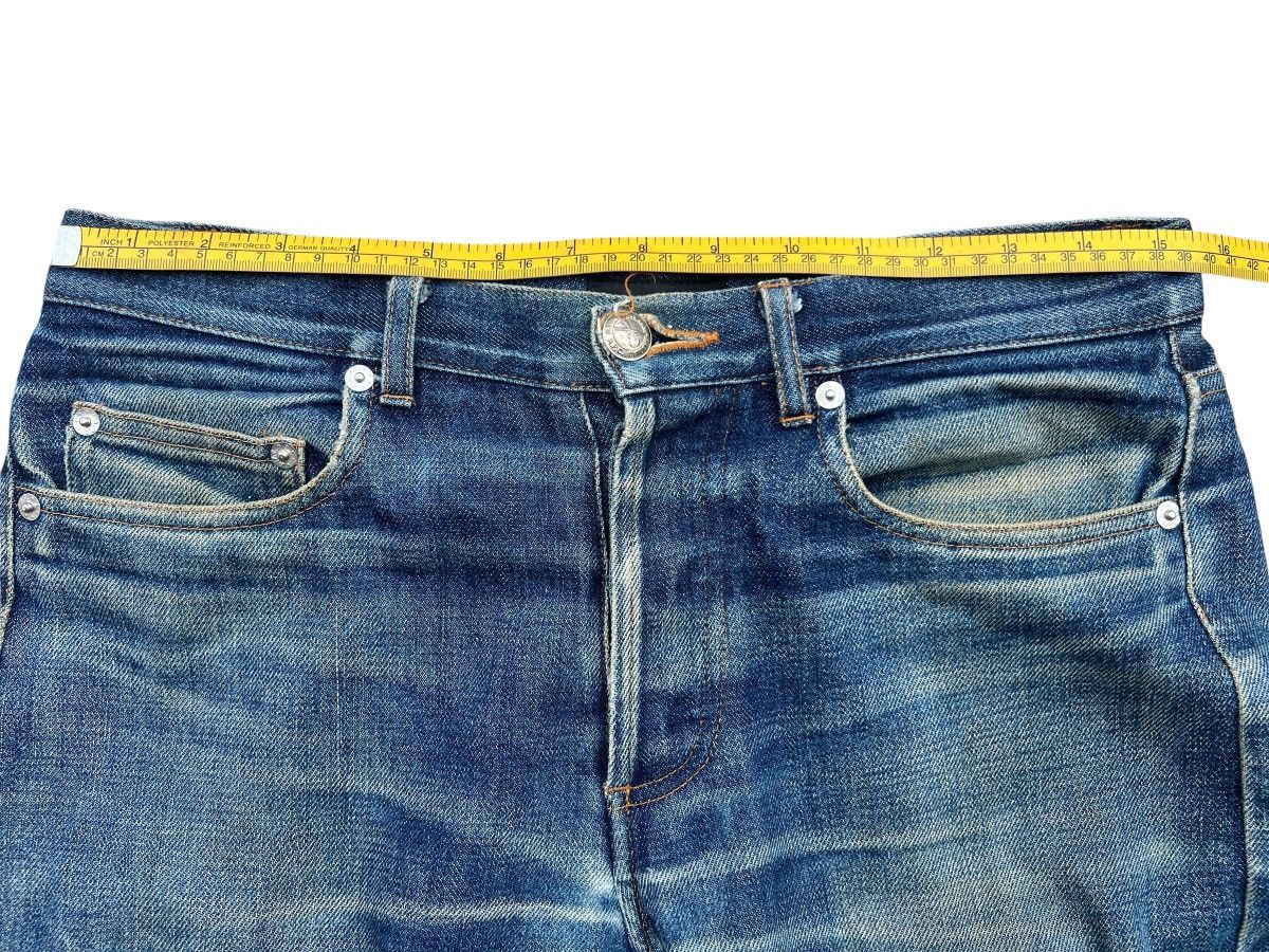 A.P.C. Vintage APC Selvedge Distressed Denim Jeans 31x33.5 Size US 31 - 11 Thumbnail
