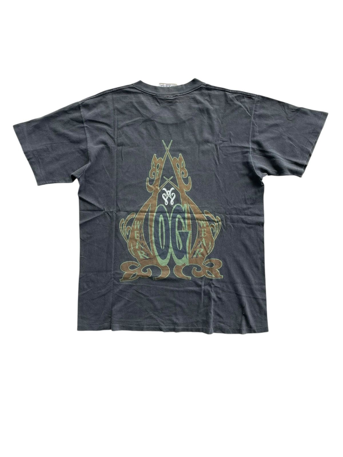 Vintage VTG 90s Destroyed Original Gangster O.G. Tee Size US L / EU 52-54 / 3 - 6 Thumbnail