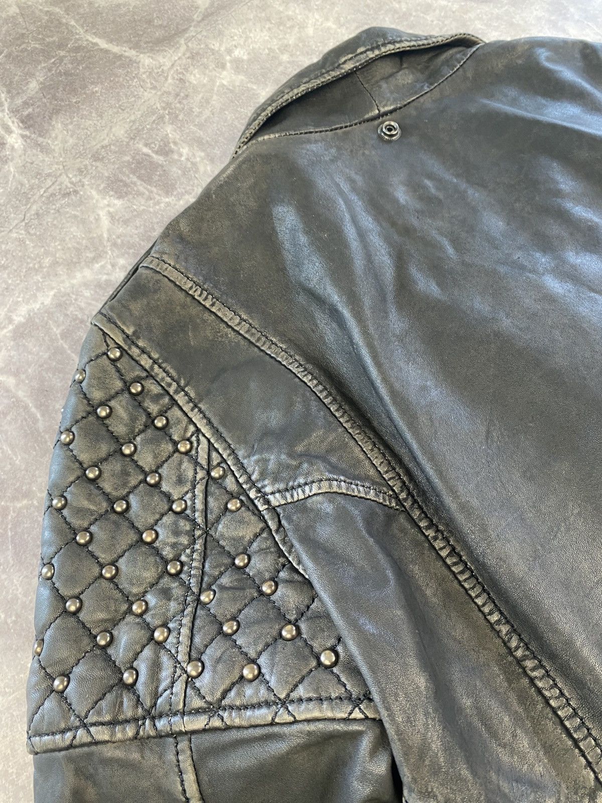 Schott Schott Perfecto Leather Jacket with Metal Studded Size: L Size L / US 10 / IT 46 - 20 Thumbnail