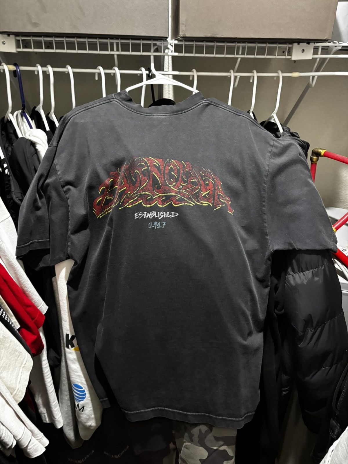 Balenciaga Balenciaga Offshore tee Size US L / EU 52-54 / 3 - 2 Thumbnail