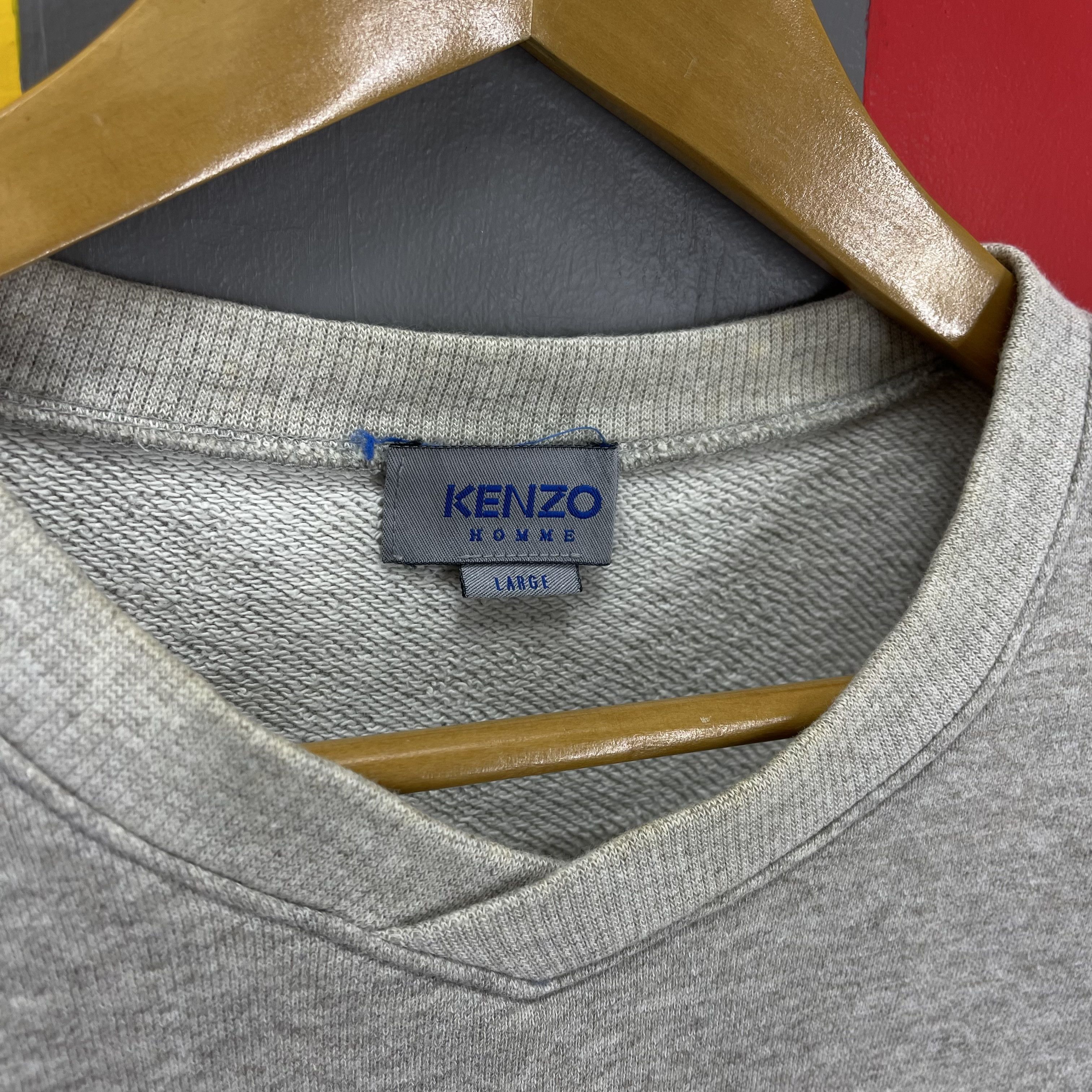 Kenzo KENZO HOMME Made In Japan Sweatshirt #1987/13 Size US L / EU 52-54 / 3 - 5 Thumbnail