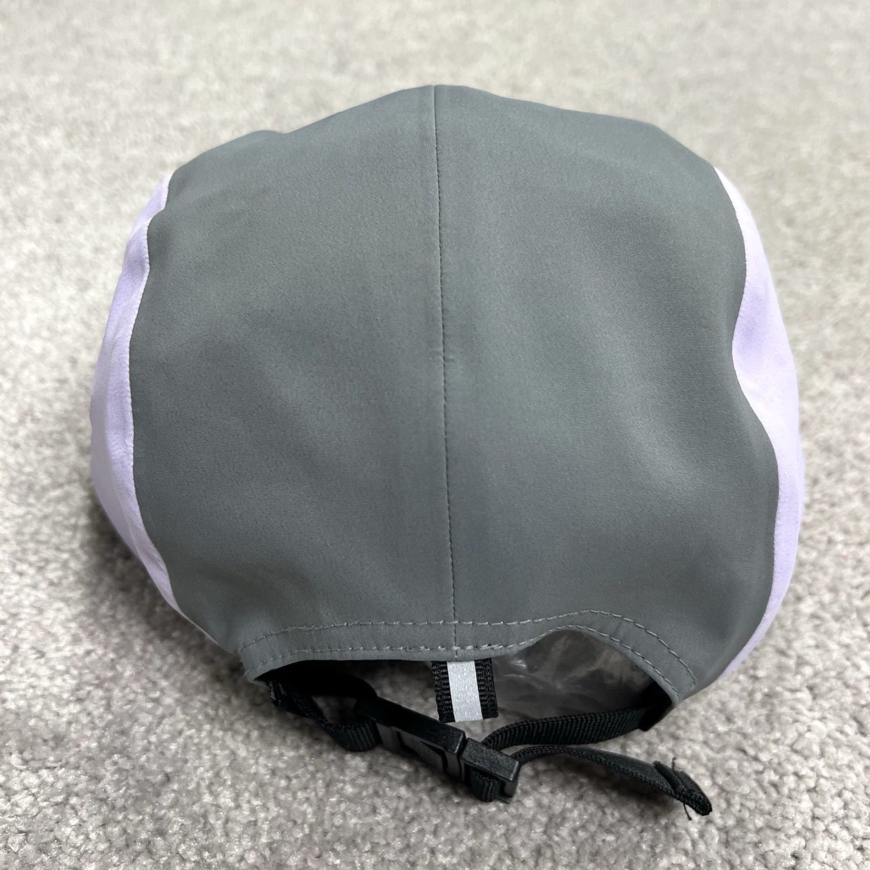 Nixon Nixon 5 Panel Hat Tech Adjustable Colorblock Unisex UPF 50+ Outdoor Green Purple Gray Mens One Size帽 Size ONE SIZE - 5 Thumbnail