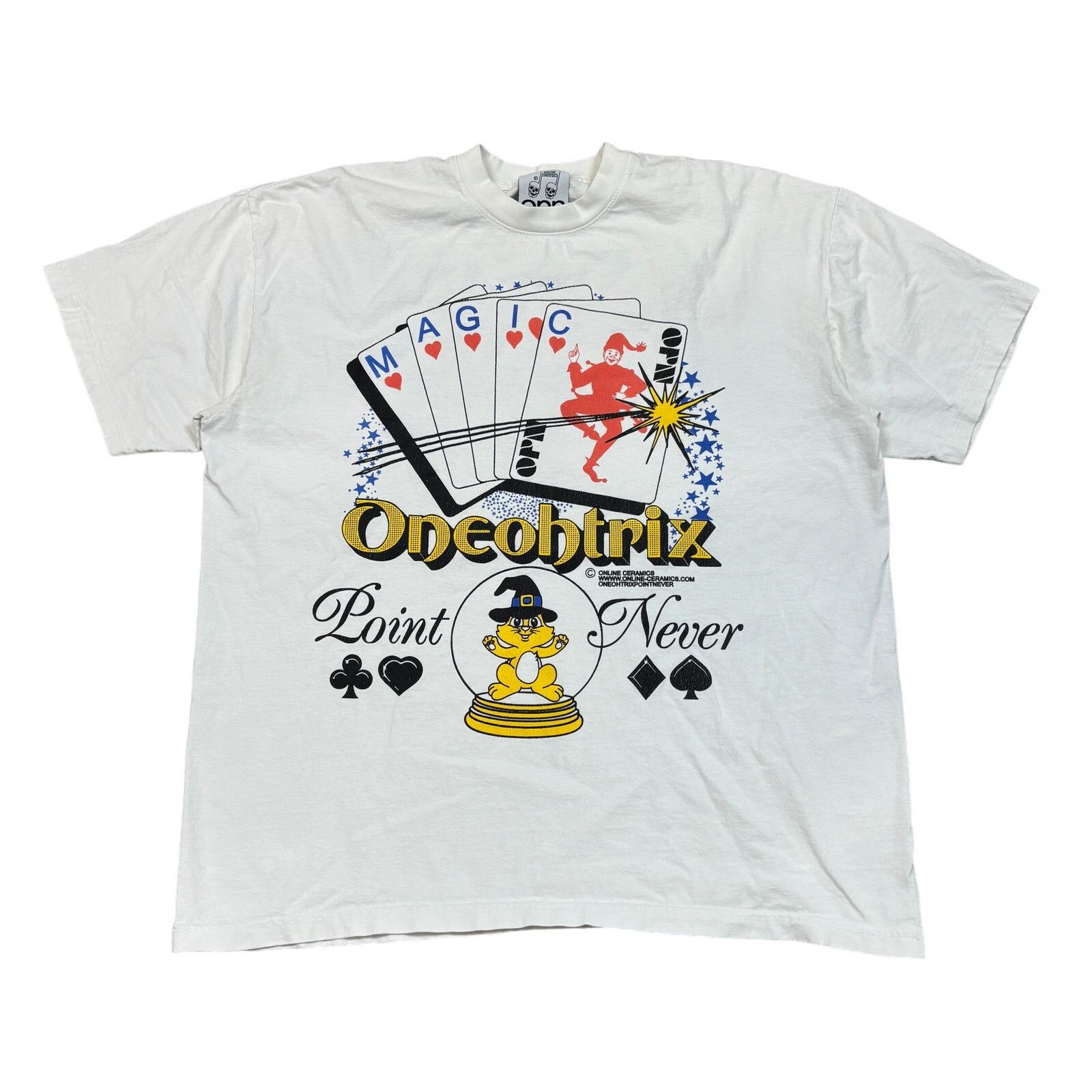 トップス Online Ceramics oneohtrix point never XL Online Ceramics OPN Oneohtrix Point Never shirt L