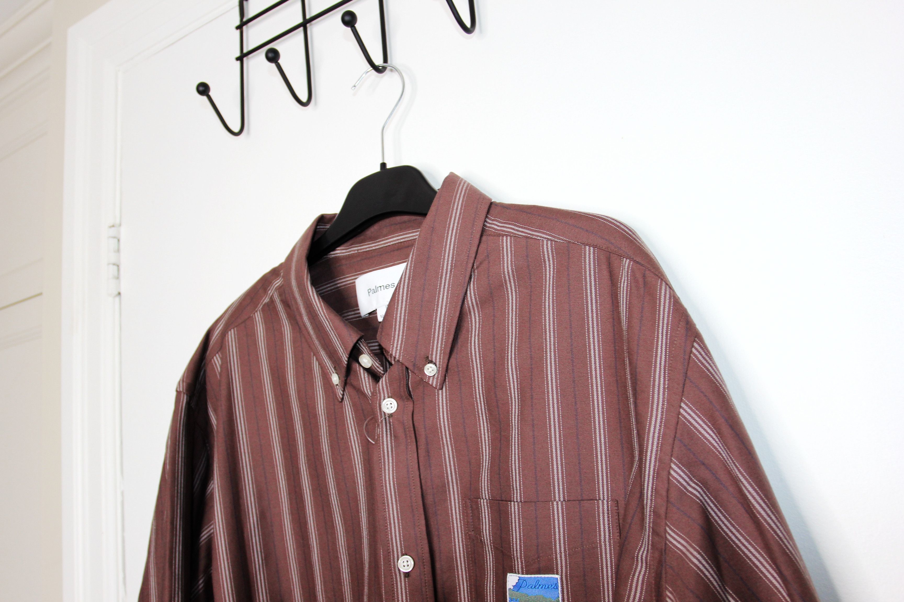 Palmes BNWT AW24 PALMES DEUCE OXFORD SHIRT 52 Size US L / EU 52-54 / 3 - 4 Thumbnail