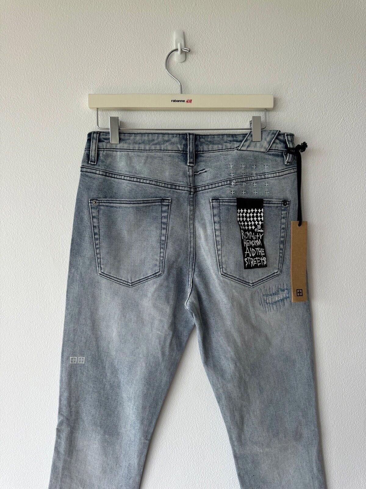 Ksubi Ksubi mens denim jean jeans chitch 32 blue philly dollar Size US 32 / EU 48 - 6 Thumbnail