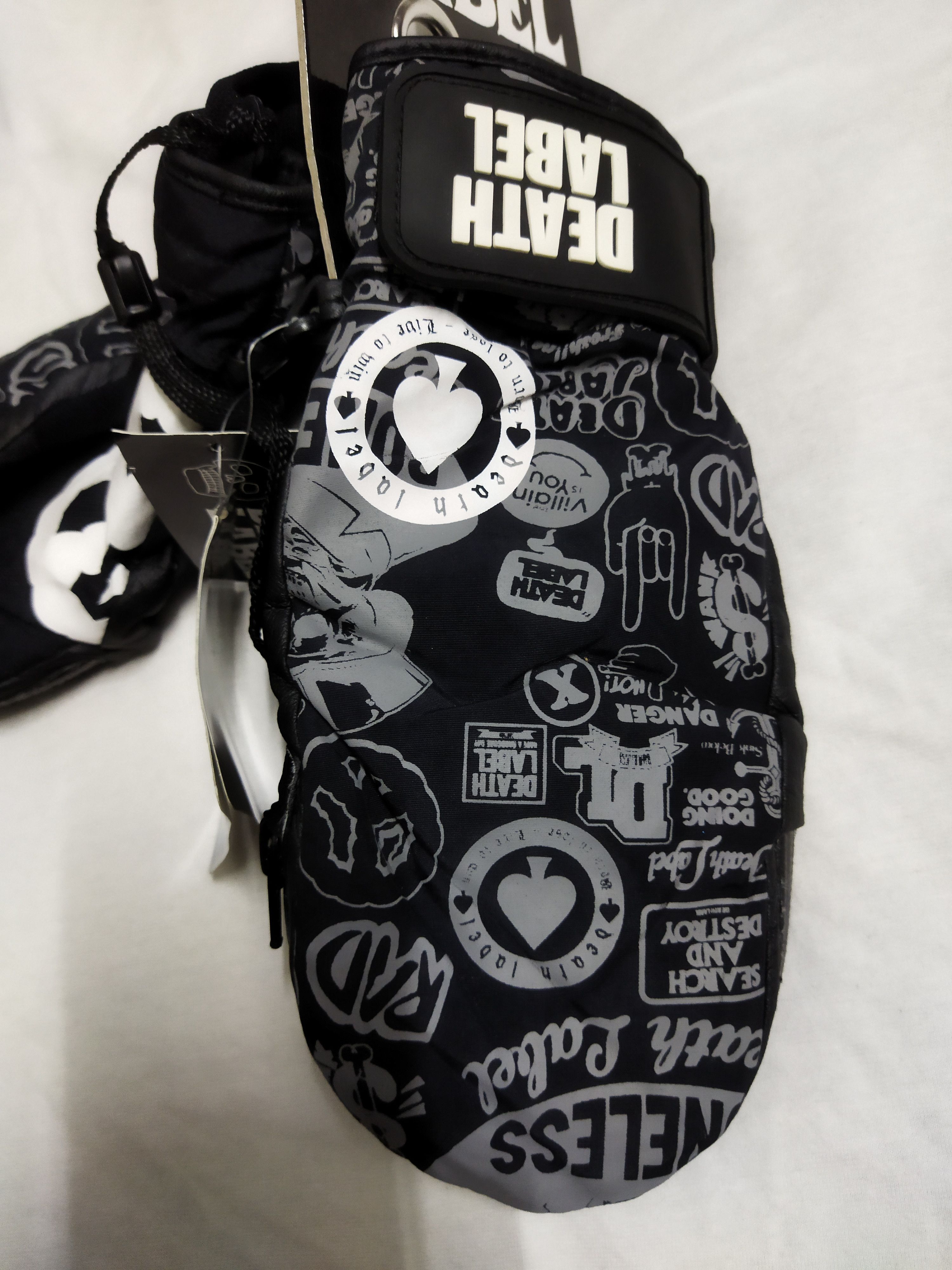 Japanese Brand Death Label Gloves Size ONE SIZE - 3 Thumbnail