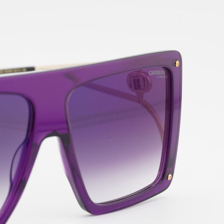 Carrera CA UNICA/SE 0B3V KM Sunglasses Violet Square Frame display picture 2