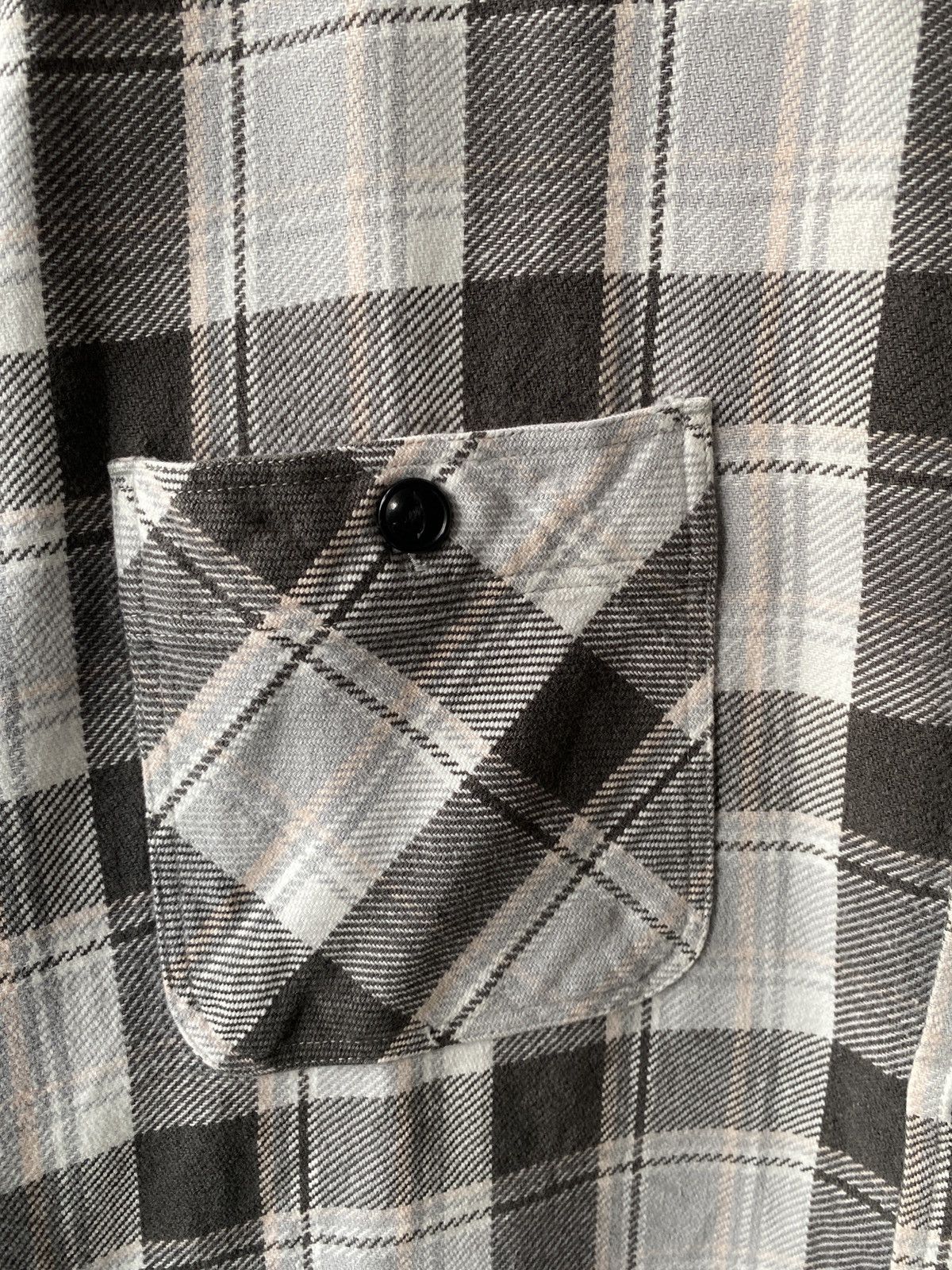 Sugar Cane Vintage Sugar Cane Japan Flannel Shirt Size US L / EU 52-54 / 3 - 8 Thumbnail
