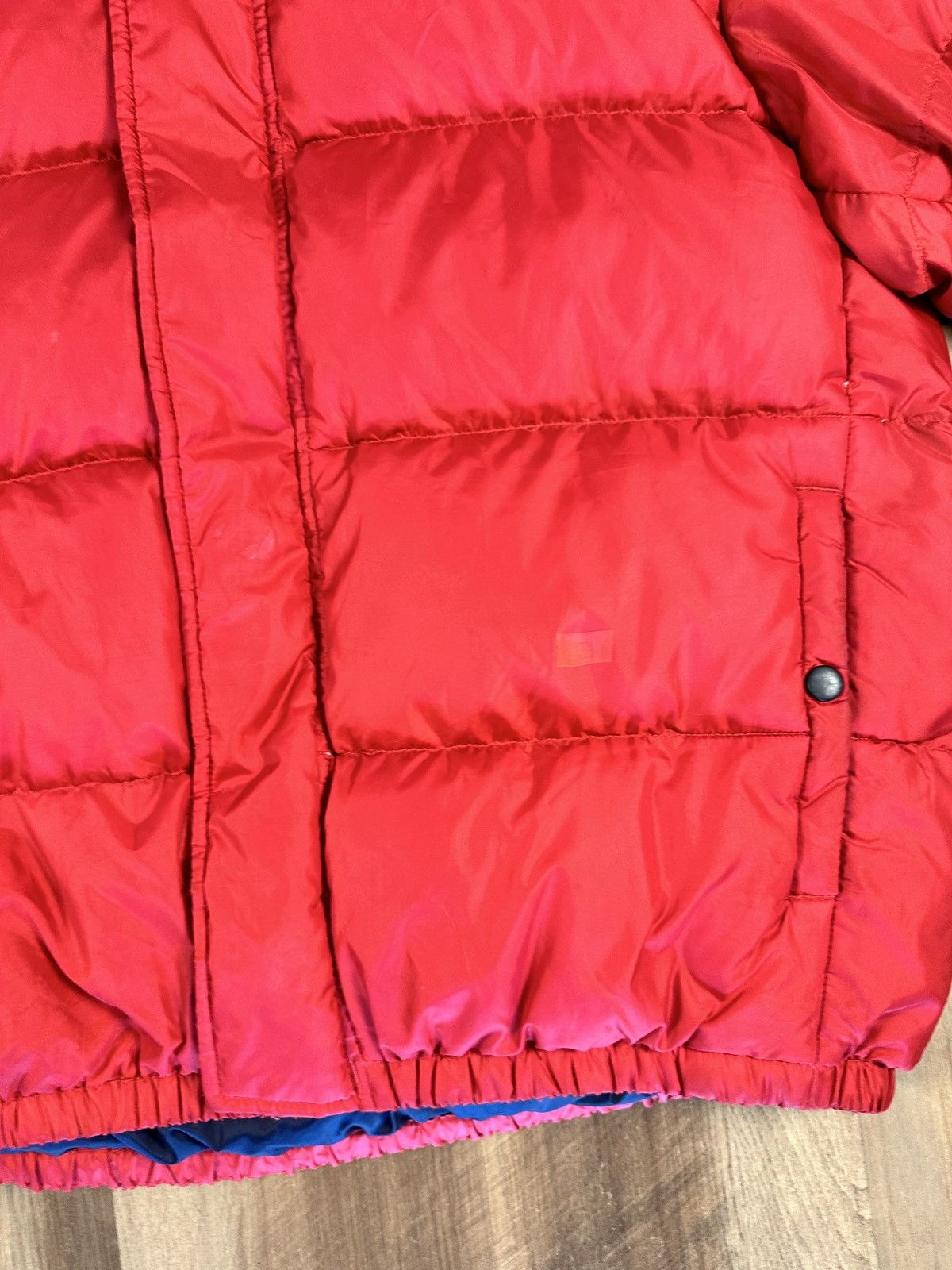 Polo Ralph Lauren × Vintage VINTAGE Polo Jeans Ralph Lauren Jacket Large Red Puffer Down Size US L / EU 52-54 / 3 - 4 Thumbnail