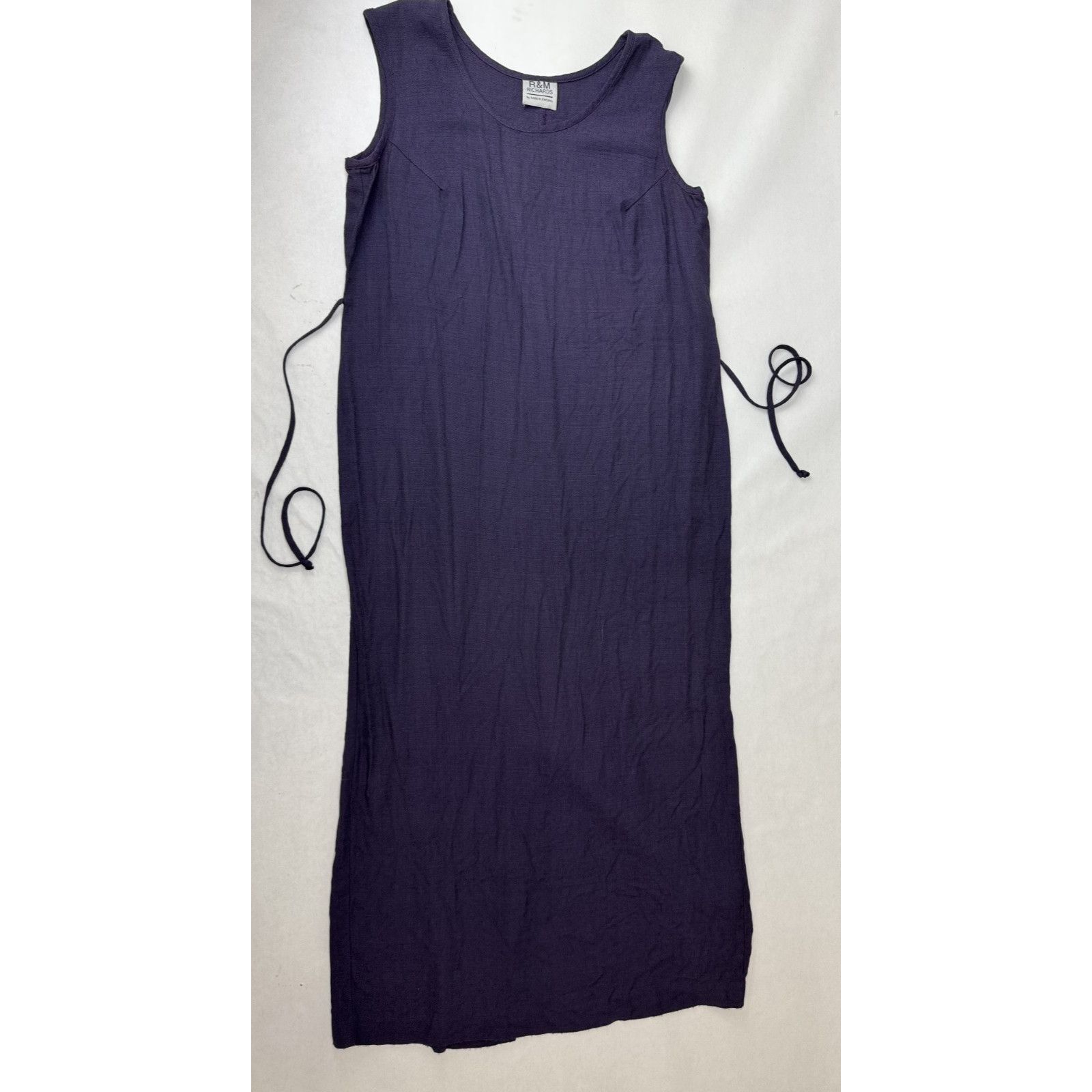 Other Vintage 90s R&M Richards Maxi Dress Witchy Purple Sm Size S / US 4 / IT 40 - 5 Thumbnail