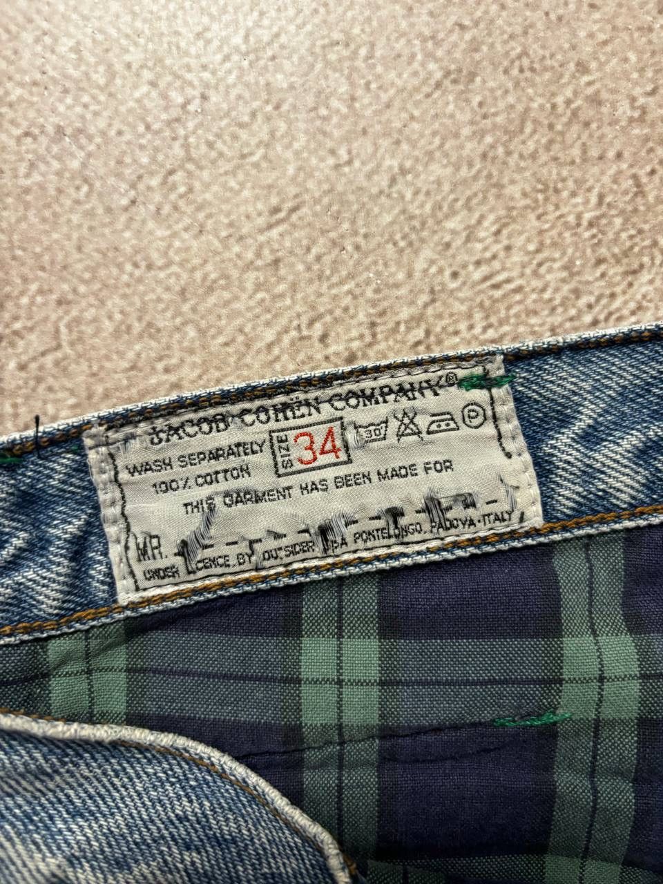 Jacob Cohen Jacob Cohen pants Faded denim thrashed y2k distressed jeans Size US 32 / EU 48 - 8 Thumbnail