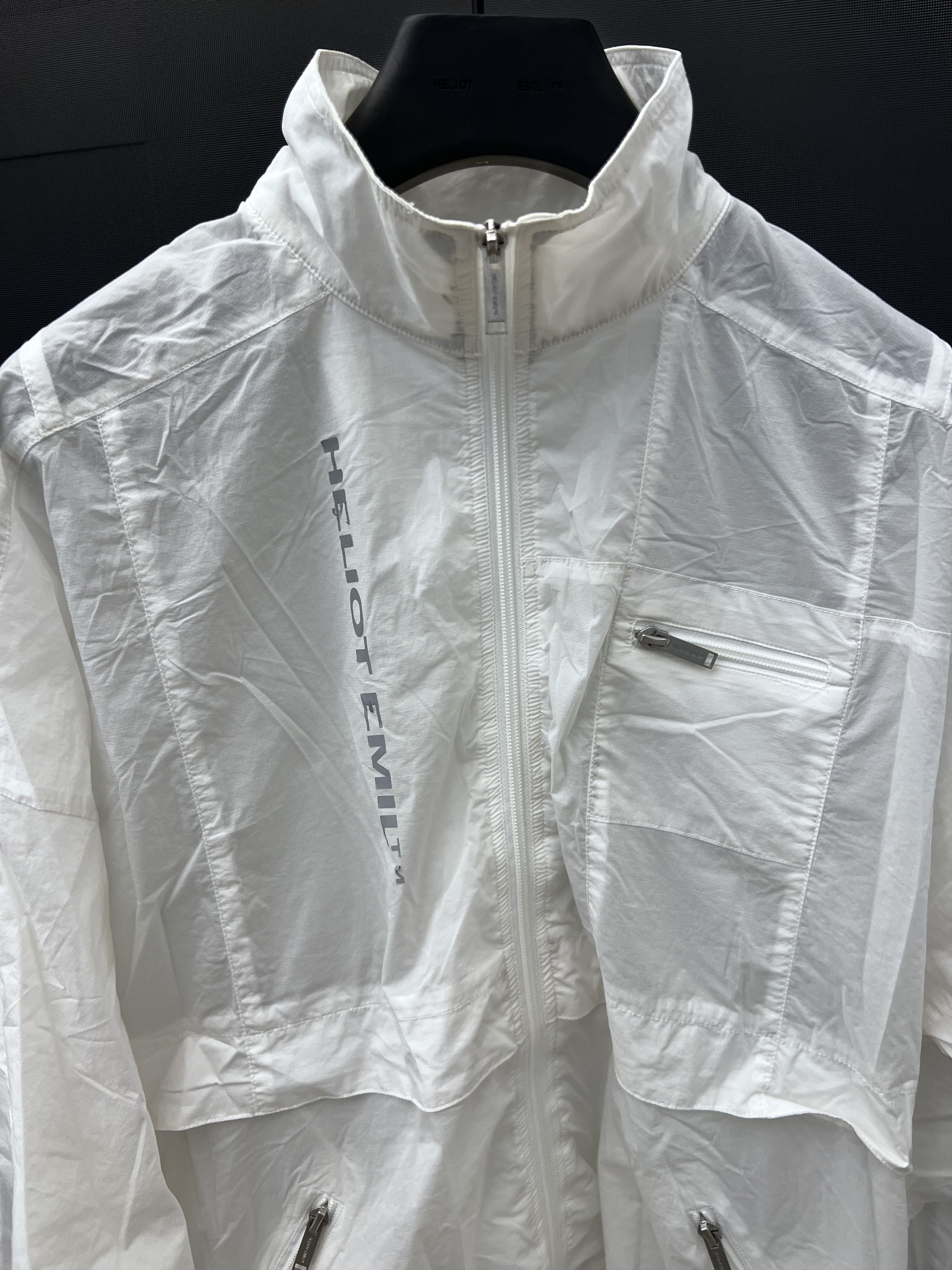 Heliot Emil ZIP UP LIGHT TECH JACKET Size US S / EU 44-46 / 1 - 4 Thumbnail
