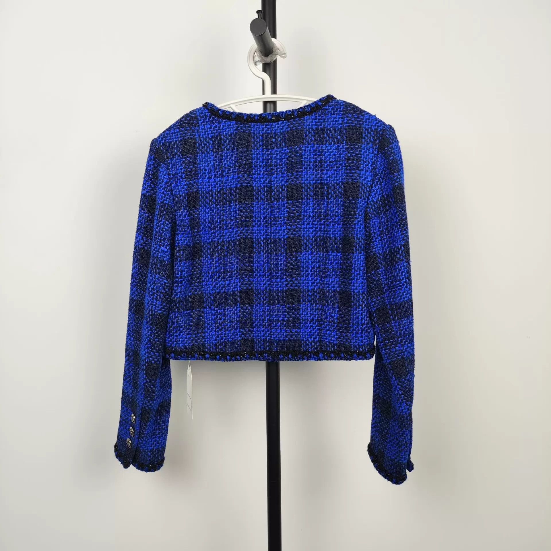 Chanel CHANEL 23P Blue Short Jacket 36 Size XS / US 0-2 / IT 36-38 - 2 Thumbnail