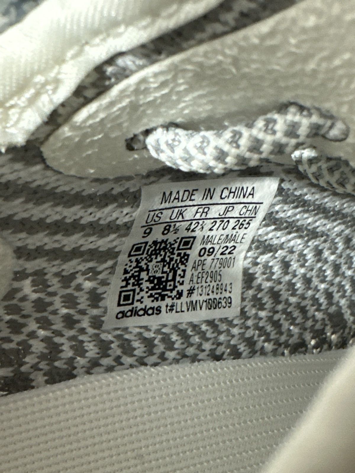 Yeezy Adidas Yeezy Boost 350 V2 “Static” (Non-Reflective) Size US 9 / EU 42 - 5 Thumbnail