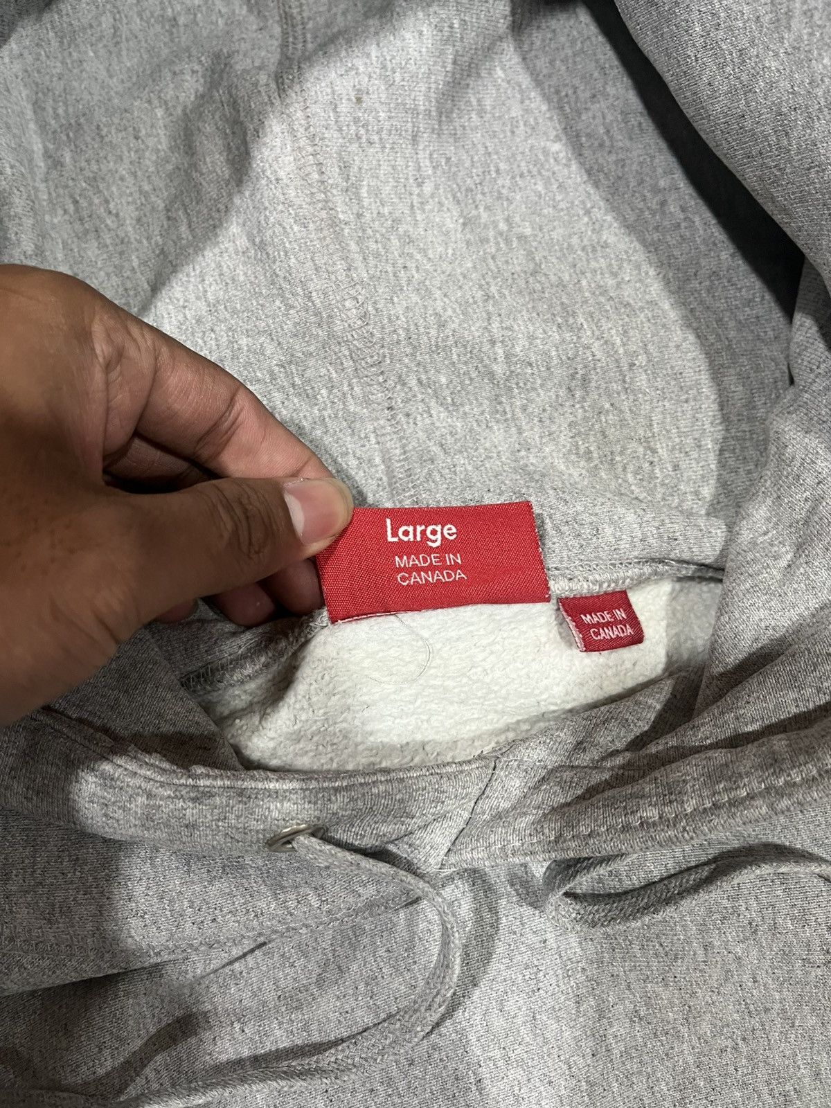 Supreme Supreme Classic Script Hooded Sweatshirt Size US L / EU 52-54 / 3 - 11 Thumbnail