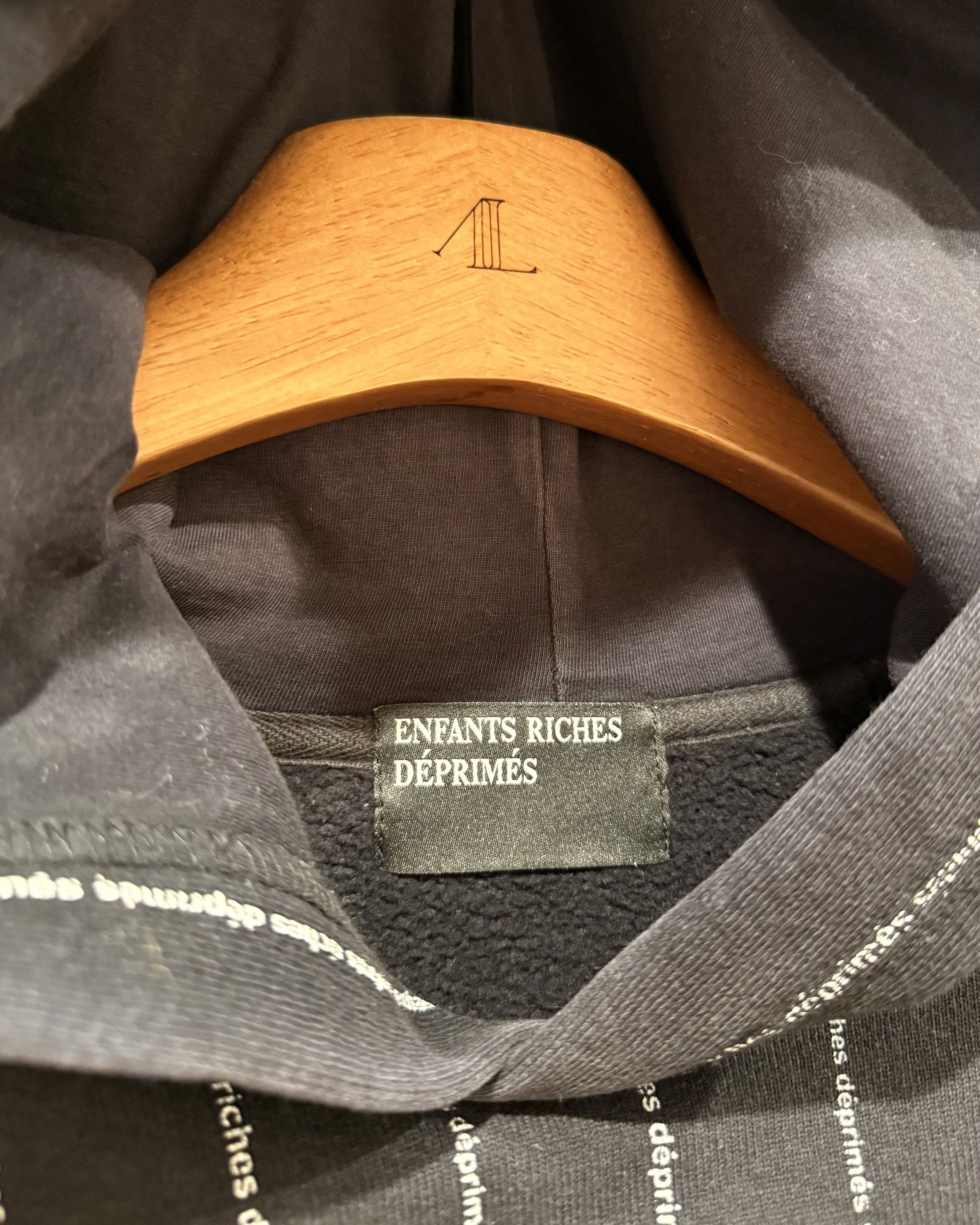 Enfants Riches Deprimes Enfants Riches Deprimes Striped Logo Hoodie Size US M / EU 48-50 / 2 - 2 Thumbnail