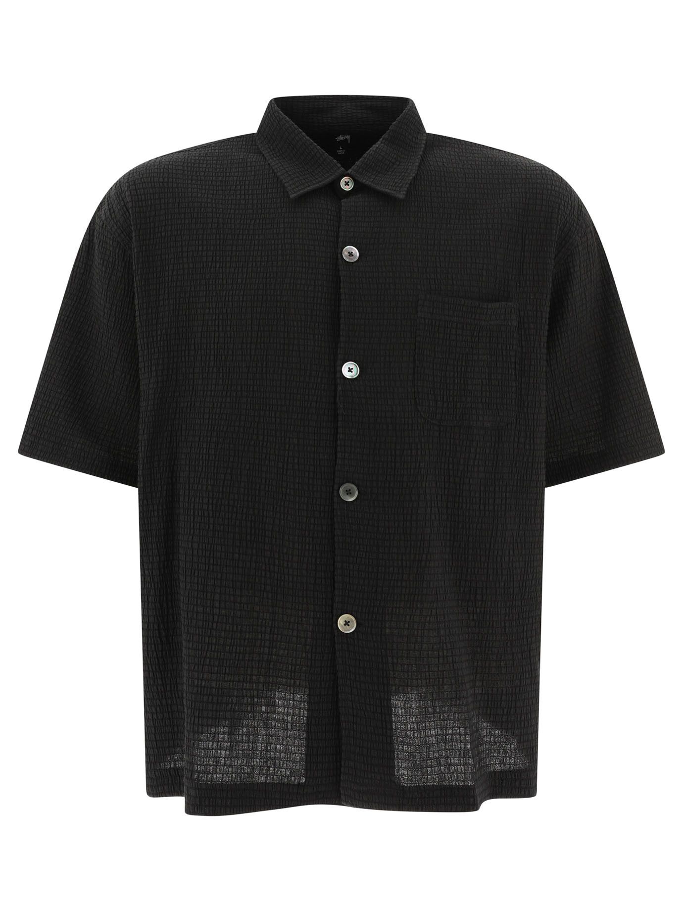 Stussy Flat Bottom Crinkled Shirt Size US S / EU 44-46 / 1 - 1 Thumbnail