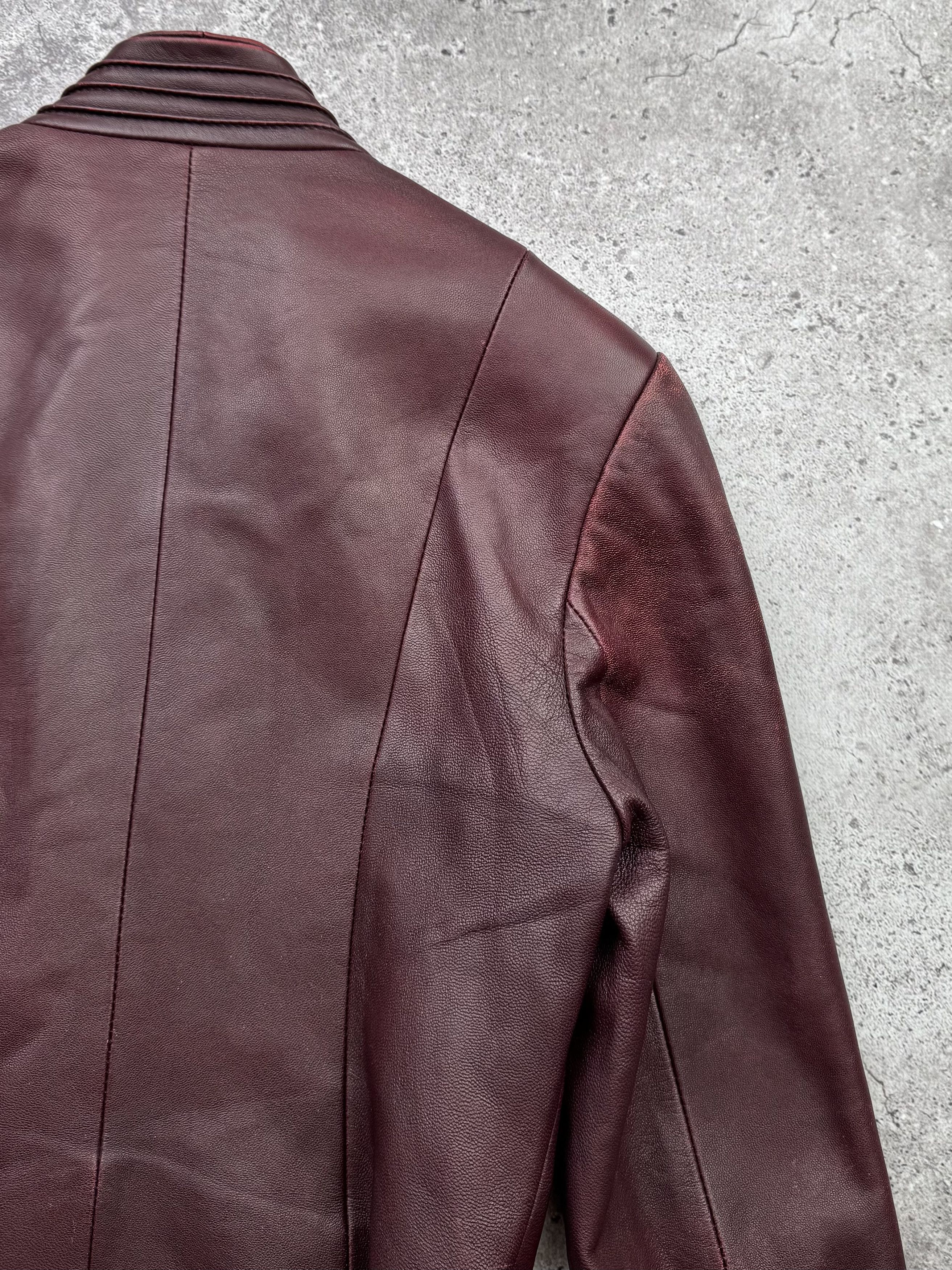 Genuine Leather Vintage Leather Jacket C425(V56) Size XS / US 0-2 / IT 36-38 - 12 Thumbnail