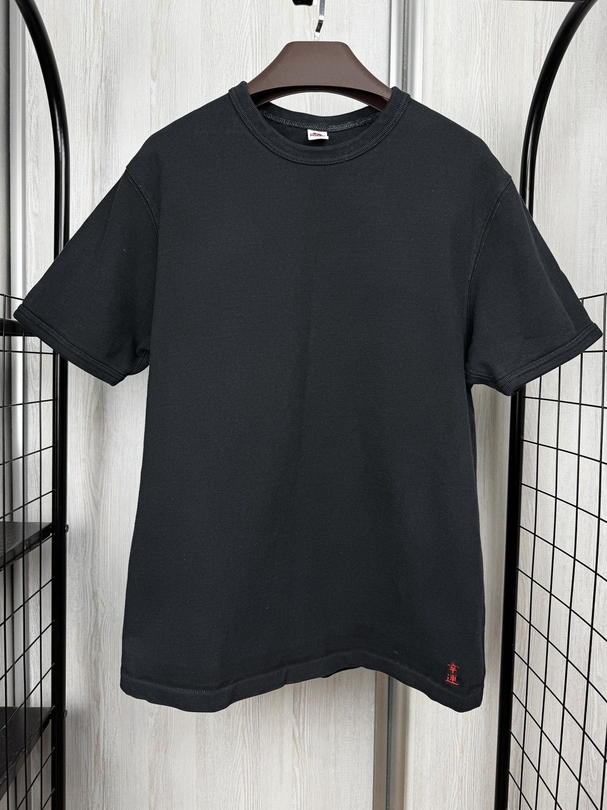 Other Jiutee Japanese Chinese style black basic tee shirt Size US L / EU 52-54 / 3 - 2 Thumbnail